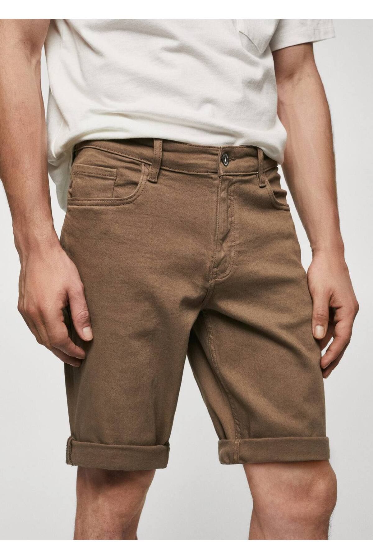 MANGO Man-Jeans-Bermudashorts im Slim Fit 8