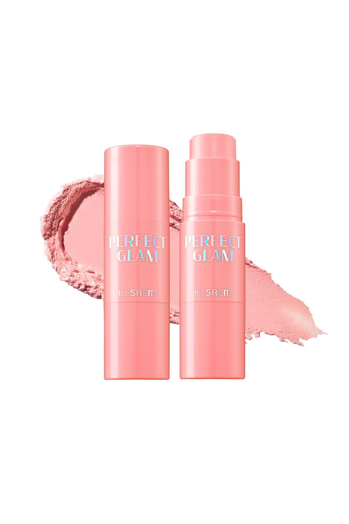 The Saem Perfect Glam Stick Blusher/ Natural Look Stick Blush- Pk01 Pink Fairy (Vi̇oni̇ne)