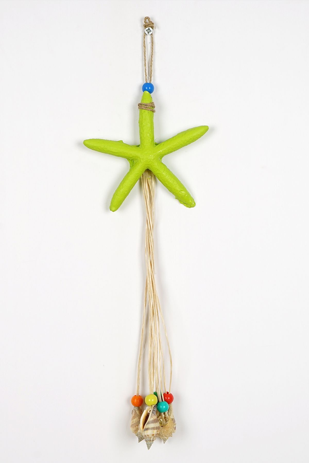 Decorative Shell Star Wall Ornament, Starfish Wind Bell