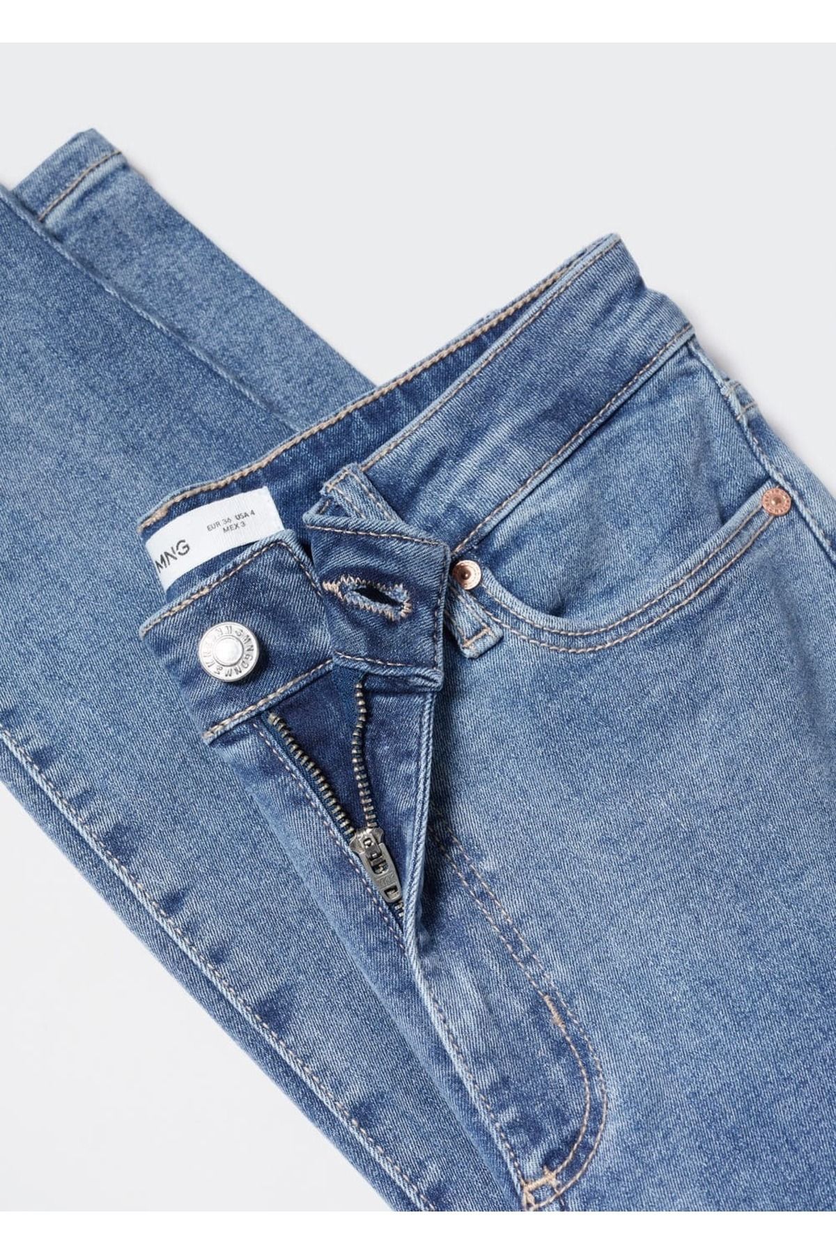 Yüksek Bel Skinny Jean