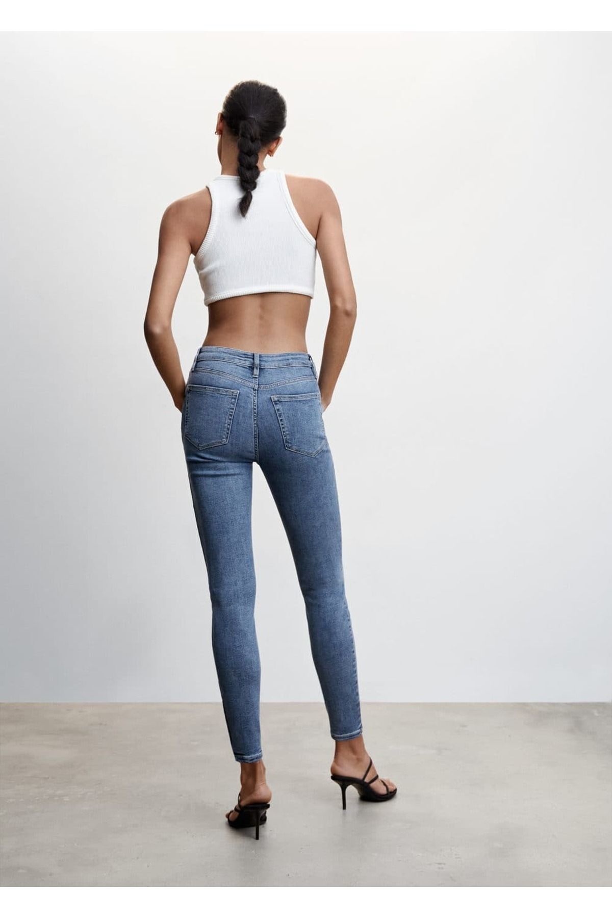 Yüksek Bel Skinny Jean