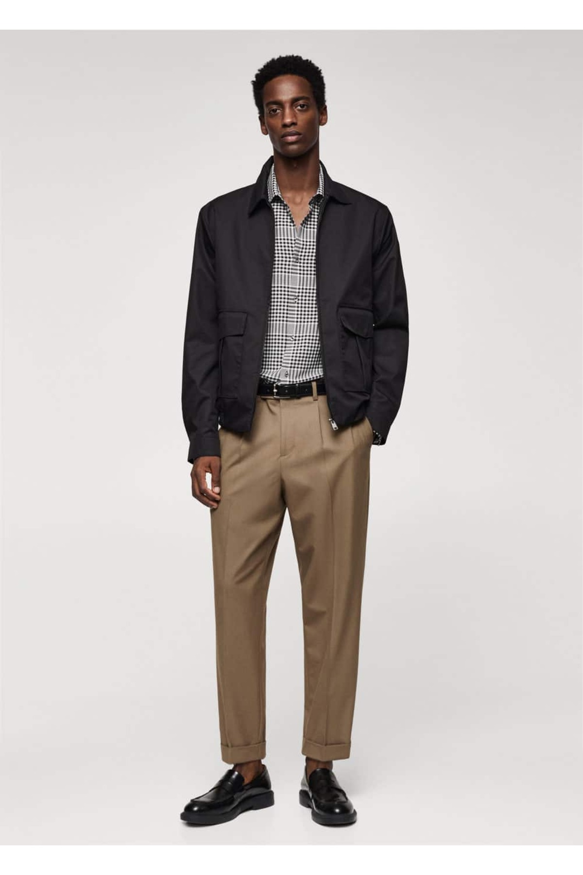 پیراهن مردانه مانگو | 47054429 MANGO Man - Image 2