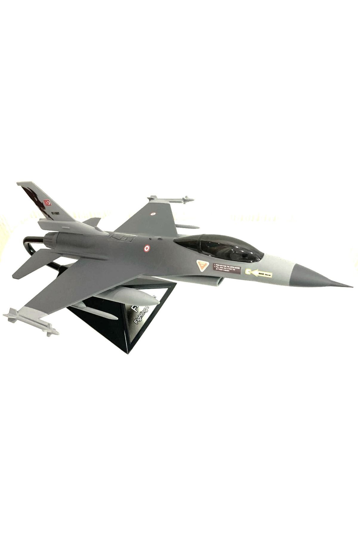 NO NAME MAKET MODEL UÇAK F 16 1:48 ÖLÇEKLİ