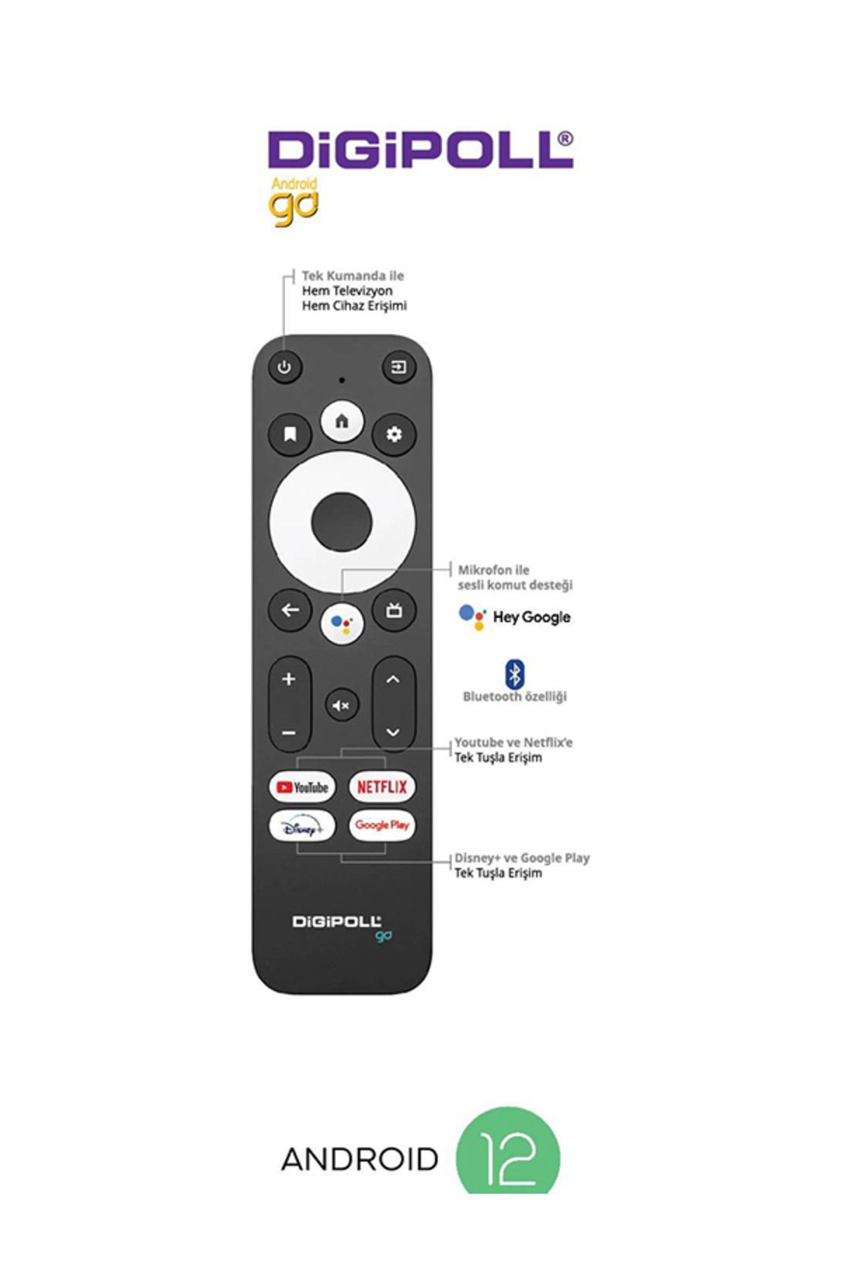 Digipoll-GO1 4K Ultra HD Android TV Box - Featured and Comfortable Cutting 3