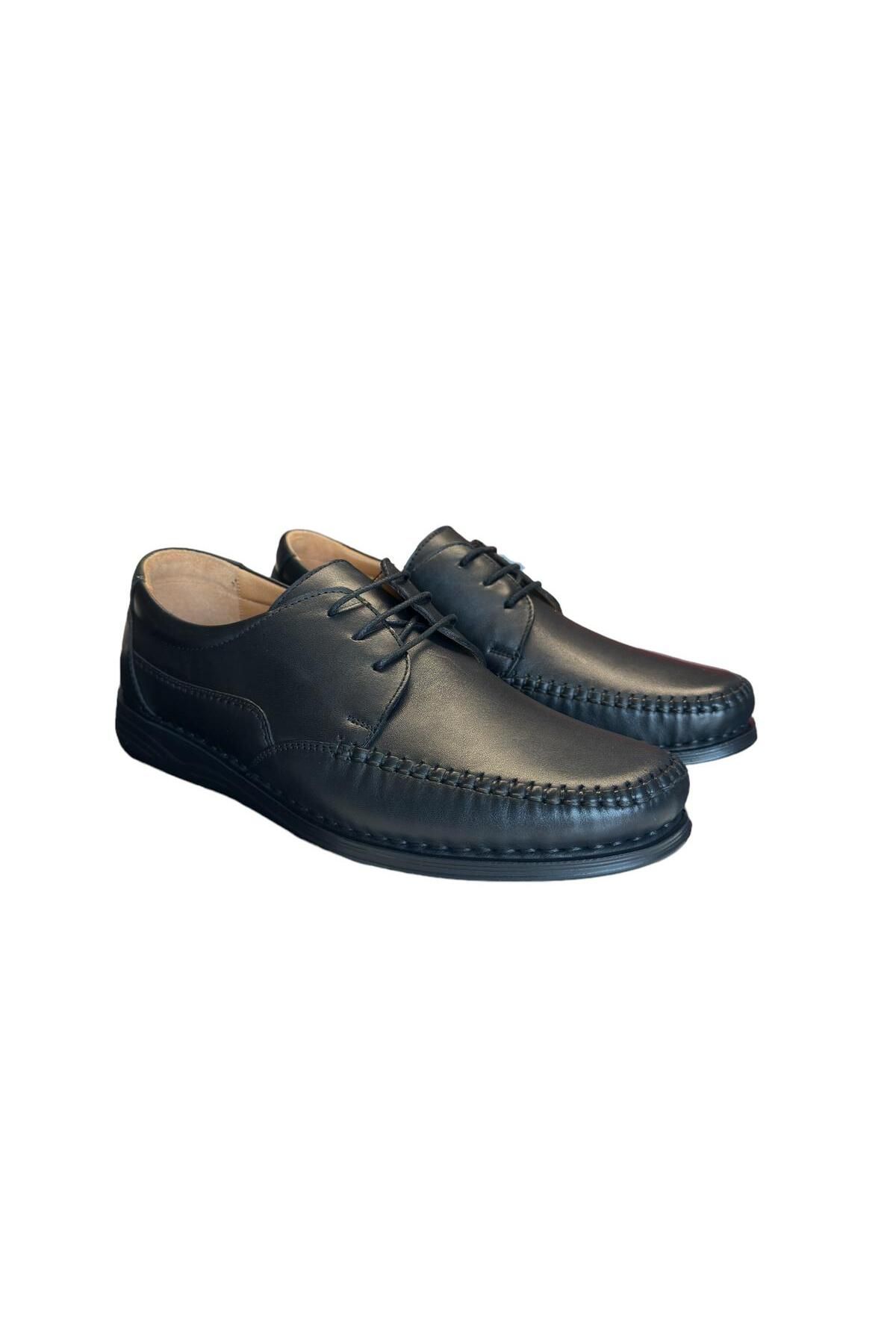 کفش های کژوال مردانه چرمی واقعی روزانه روزمره راحت BESS SHOES