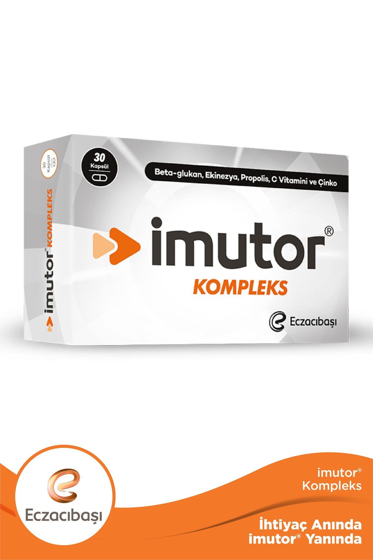 Комплекс Imutor 30 капсул 8699586153280