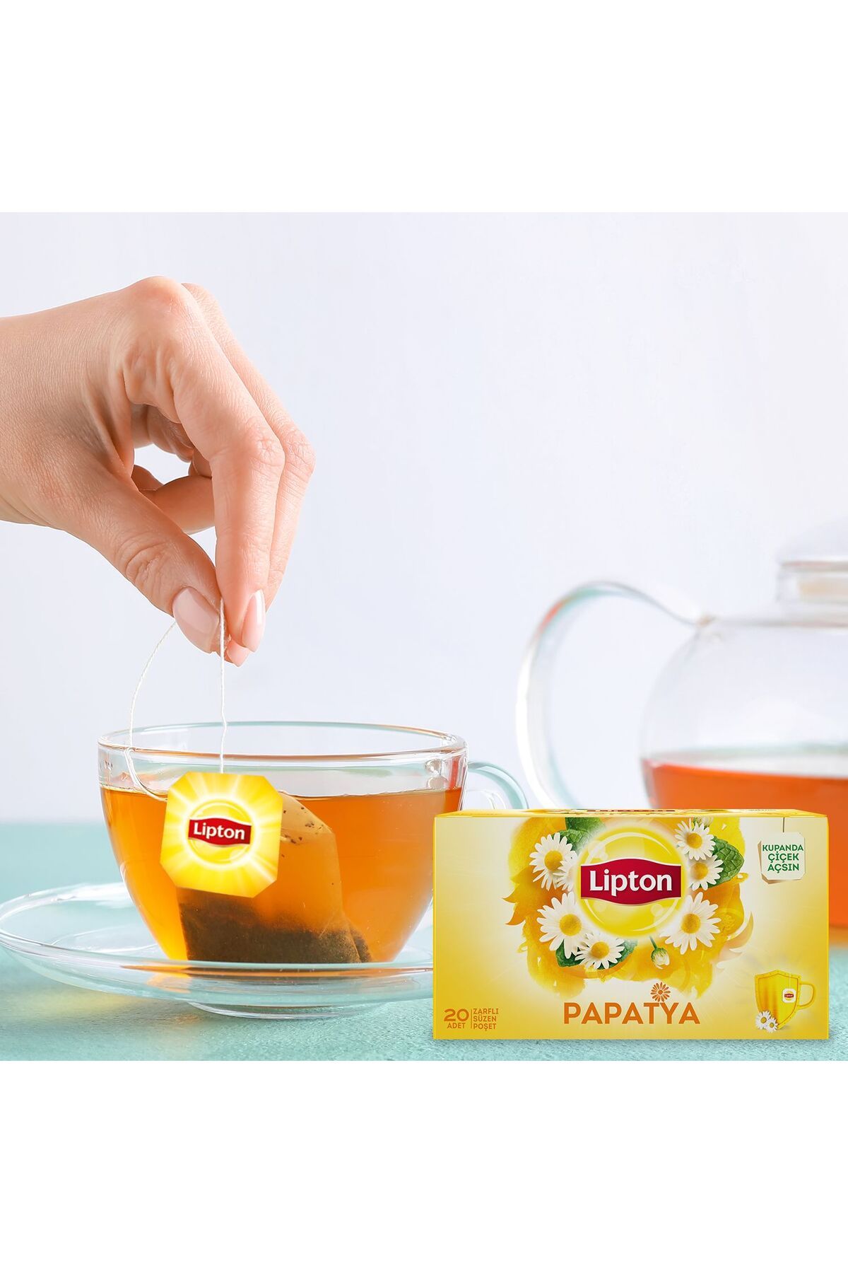 Lipton-Chamomile Tea 20 Cups Poset Cay X 4 Pieces 5