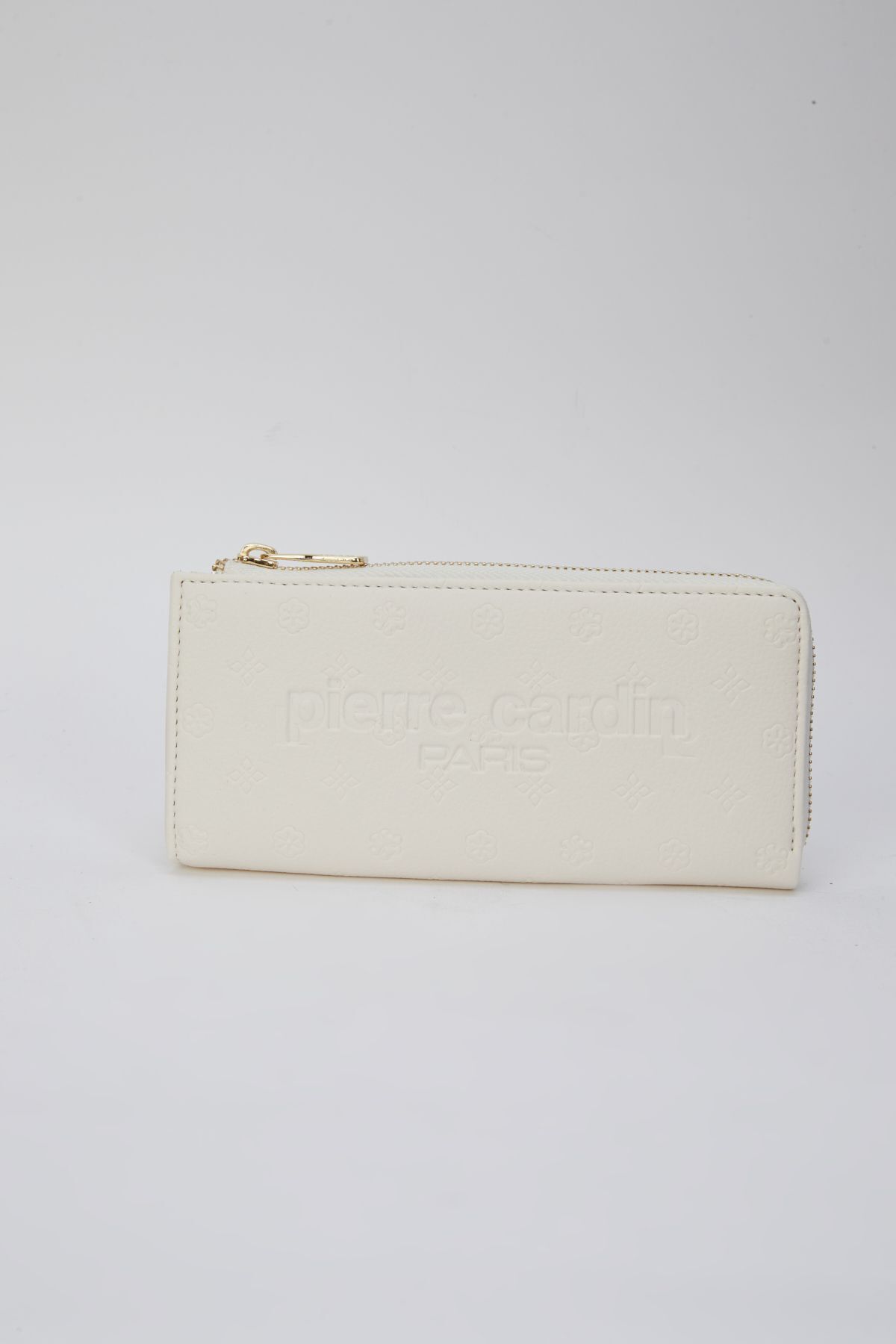 کیف پول زنانه Floater Ecru 06PO24Y1421 Pierre Cardin
