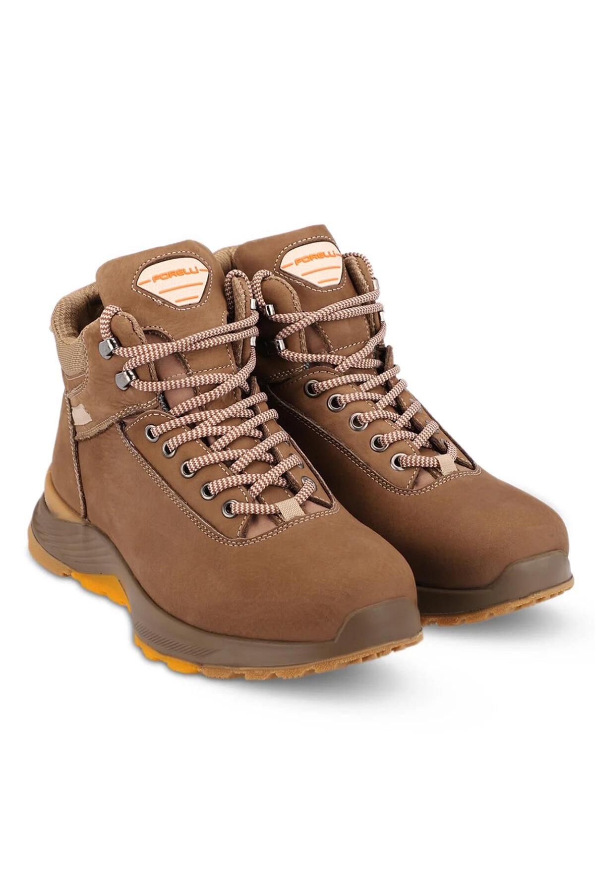 بوت پاییزی Forelli اورجینال مردانه برند فورلی FOR-07002-0 Marın-g Men's Waterproof Boots Sand - تصویر 3