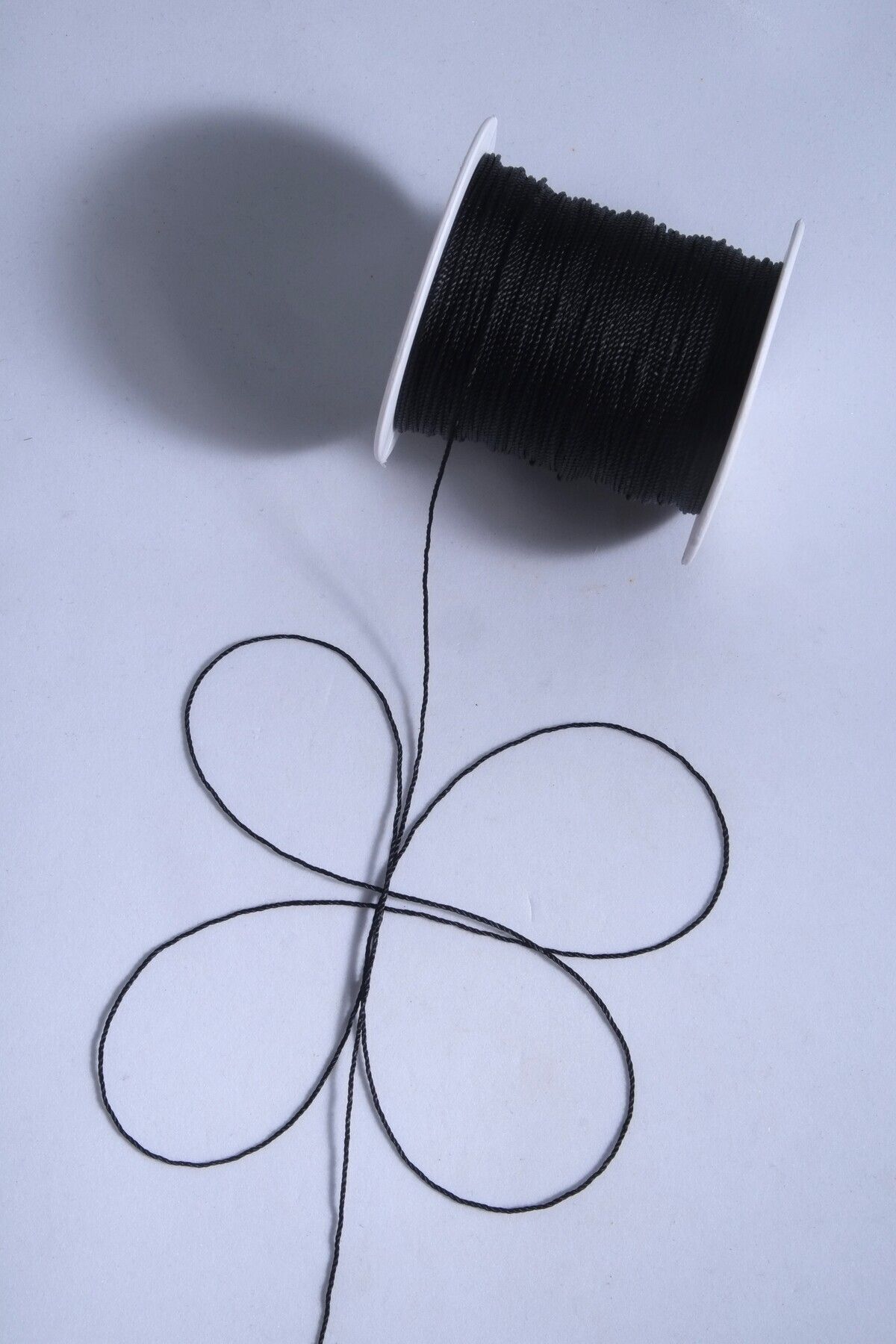 0.8 Mm 100 Metre Tesbih İpi Siyah Renk