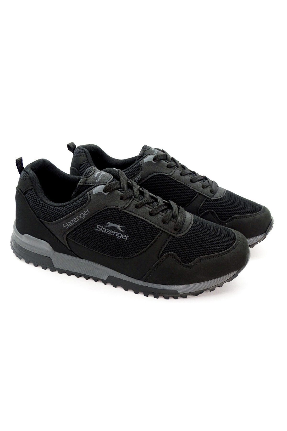 Azez Siyah Unisex Rahat Sneaker Spor Ayakkabı