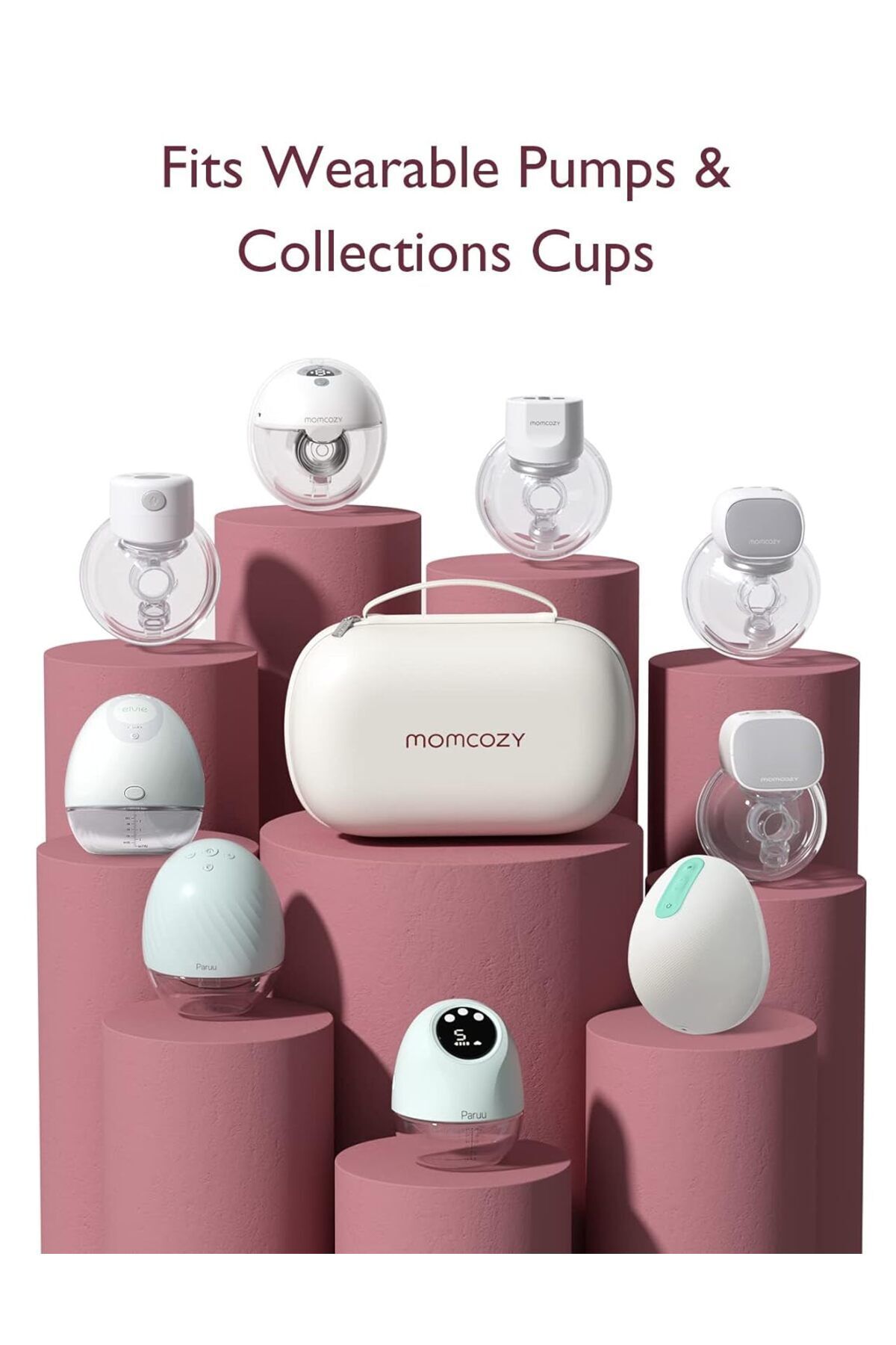 Momcozy-For Hands-Free Wearable Breast Pumps, Waterproof for Pumping Bag 2