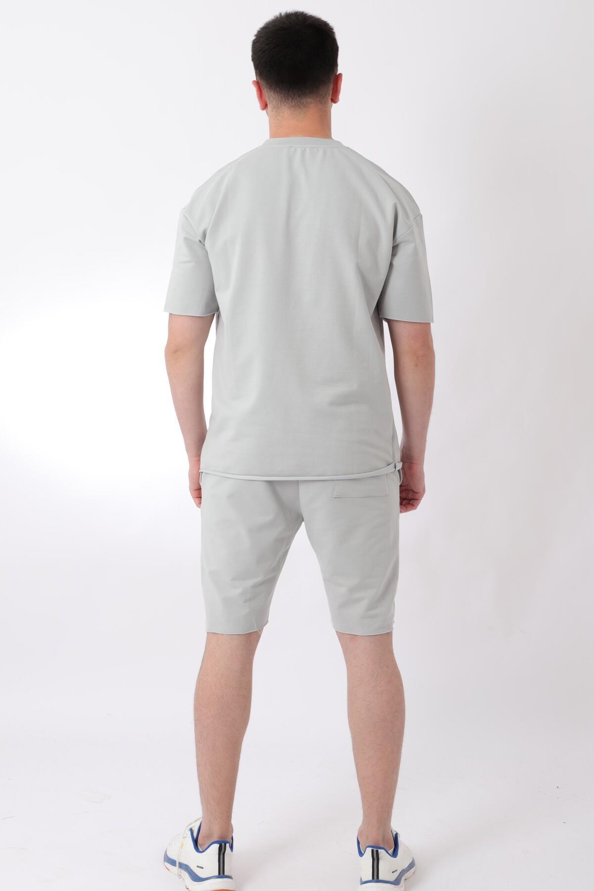 شلوار گرمکن مردانه خاکستری ByTrend | 72005-1 اورجینال - تصویر 6