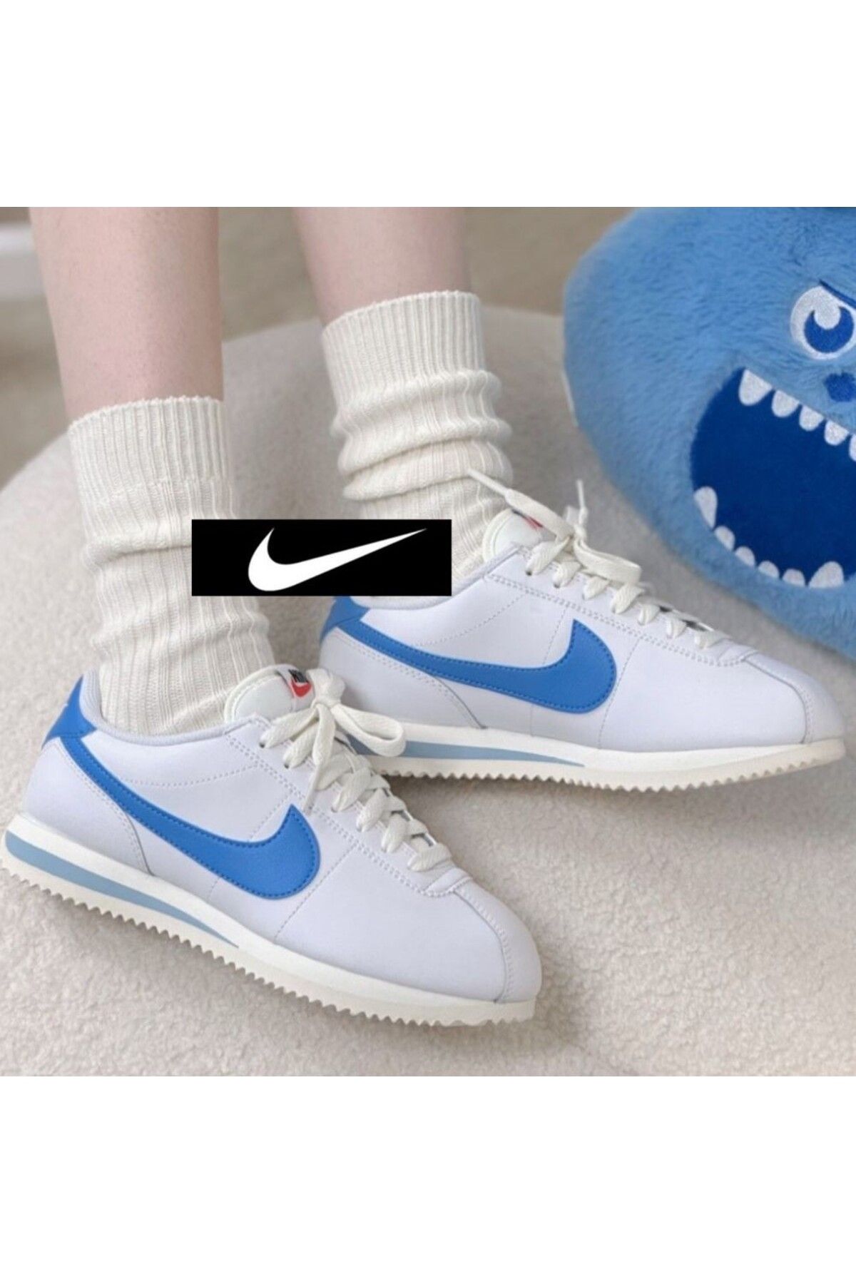 اسنیکر سفید مردانه و زنانه DN1791 102 کفش ورزشی روزانه کورتز Nike