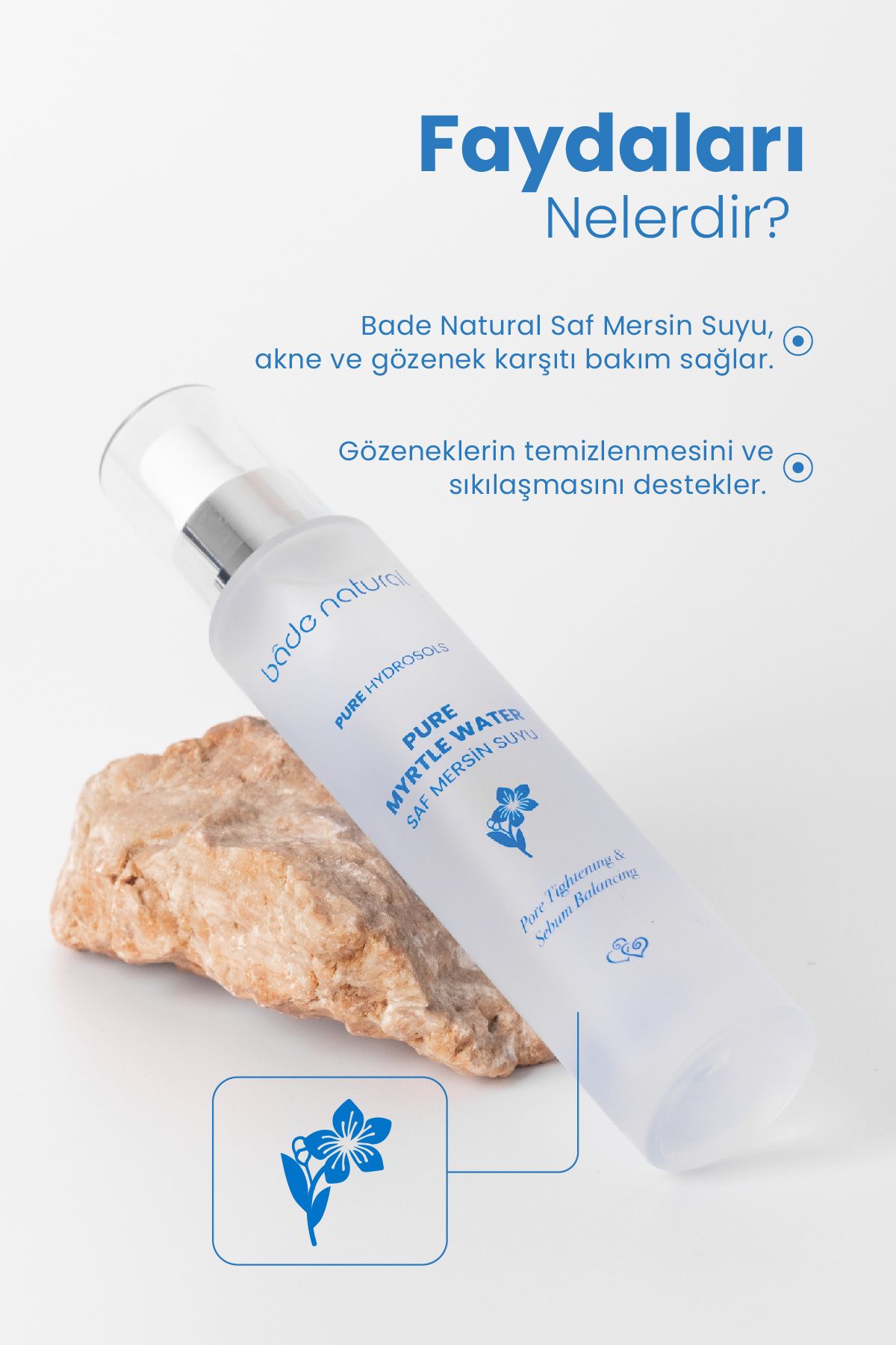 تونر MERSIN PORE FORE TONIC 100 ٪ طبیعی و خالص میل Bade Natural