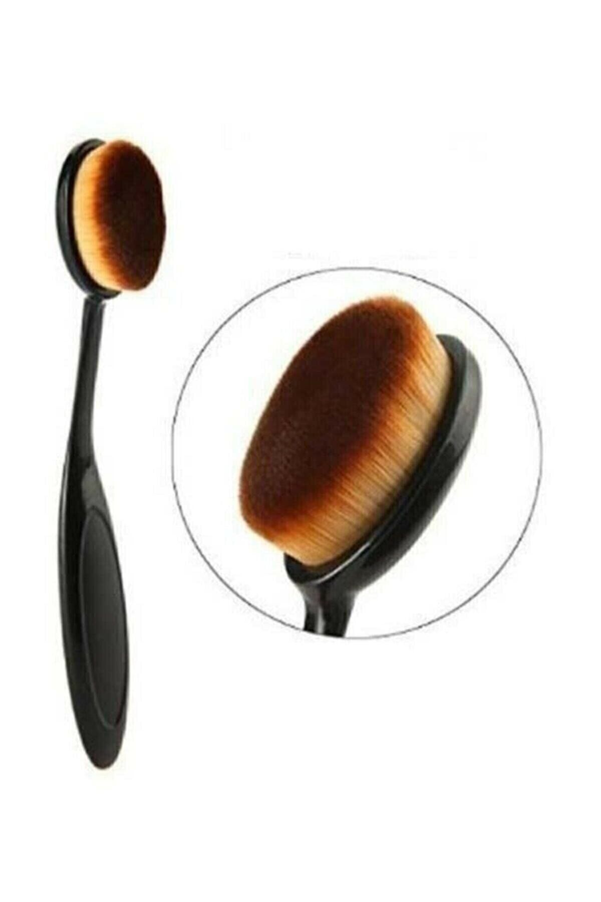 LastingBeauty-Foundation Brush Makeup Professional Face Oval Brush 3