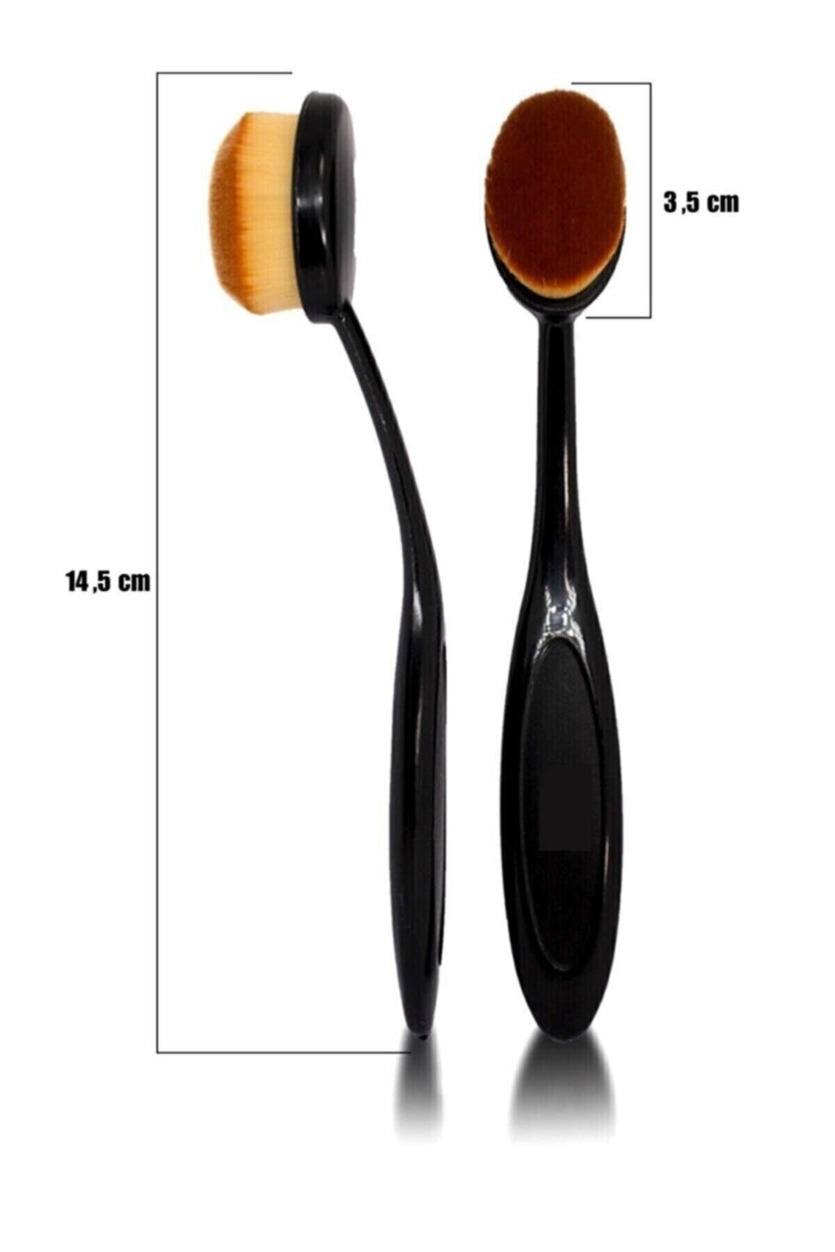 LastingBeauty-Foundation Brush Makeup Professional Face Oval Brush 6
