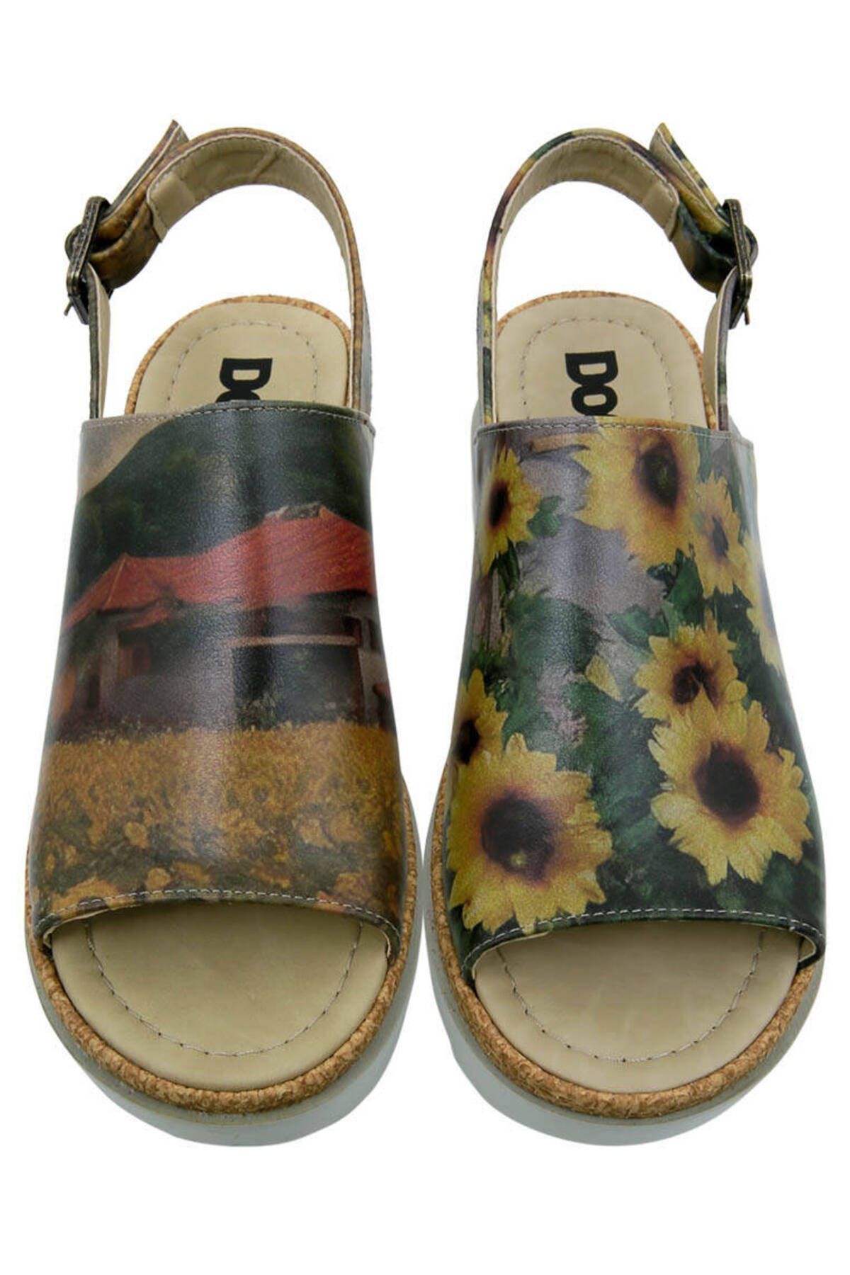 صندل زنانه بژ Dogo | dgs024-gg023 اورجینال - تصویر 3