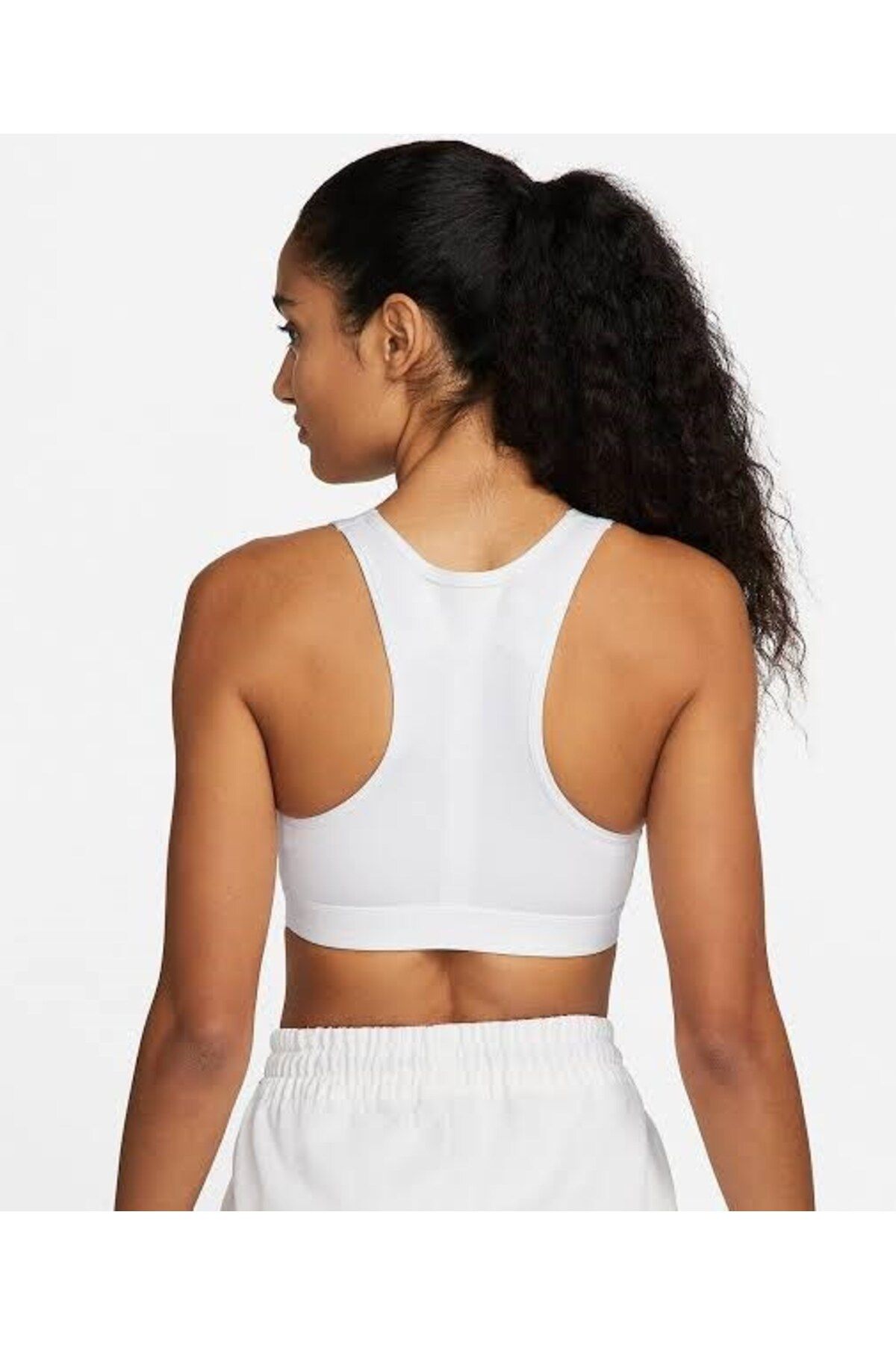 Nike swoosh pocket bra top