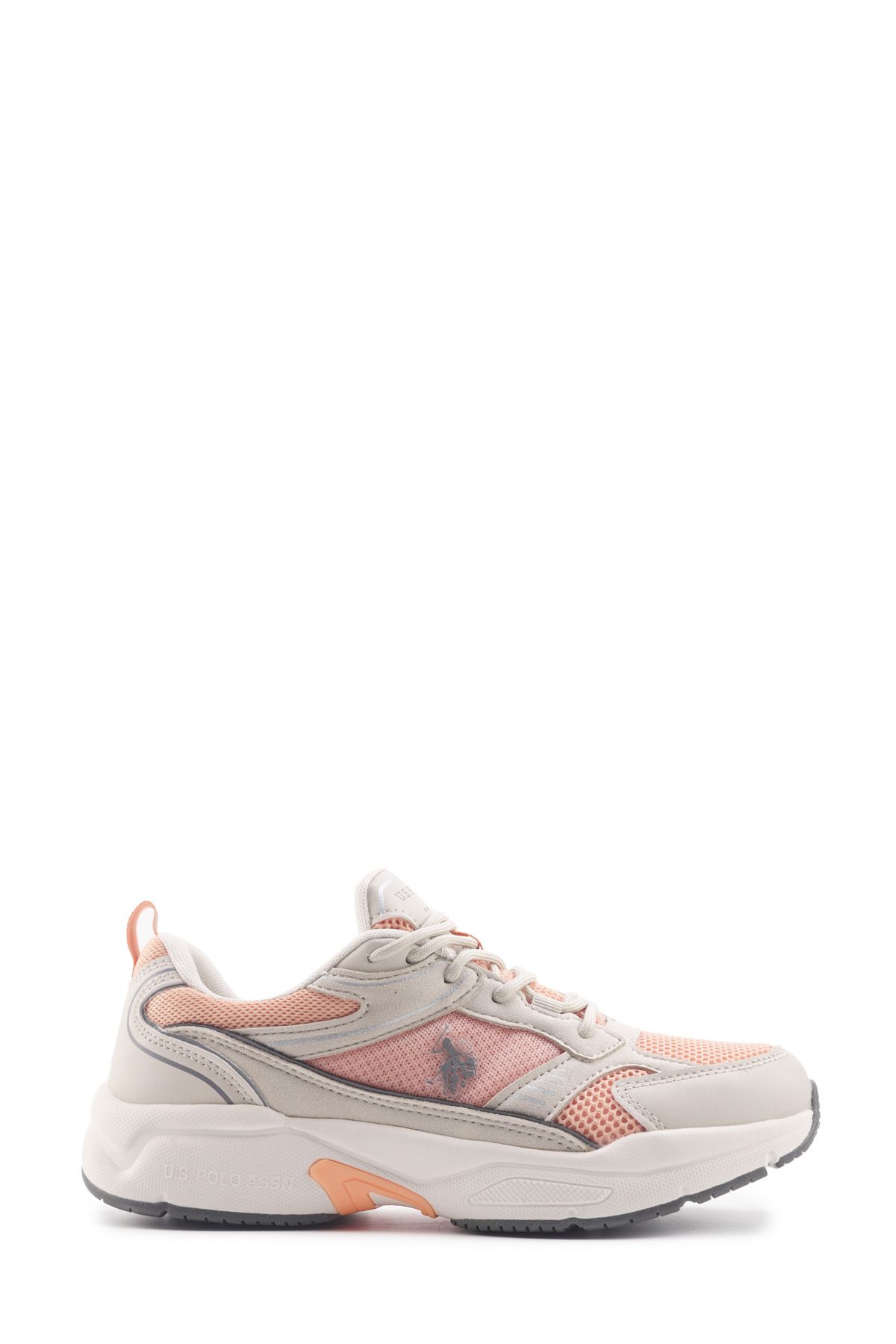 اسنیکر نود زنانه کفش ورزشی kraz 4fx beige U.S. Polo Assn.