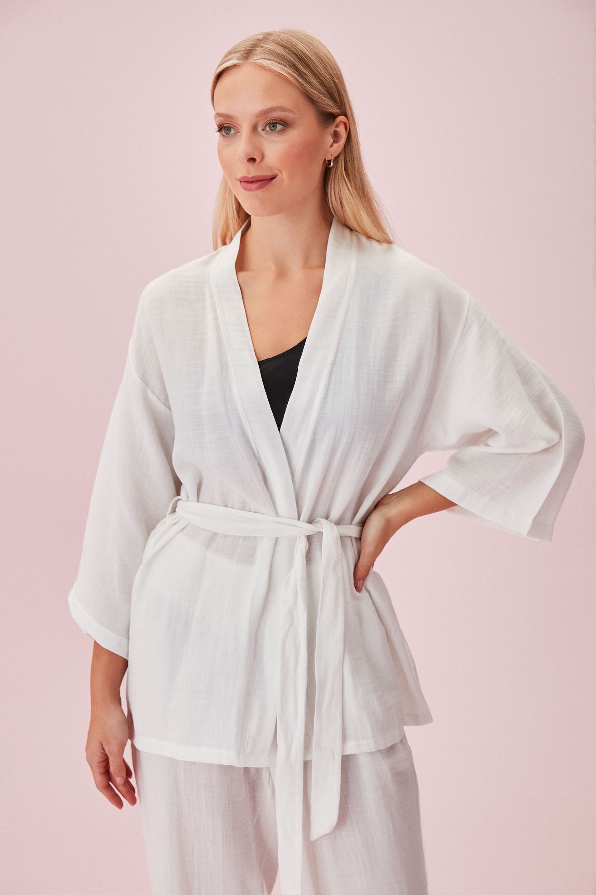 SUWEN-Jasmine Jasmin Eleganckie spodnie plażowe 2