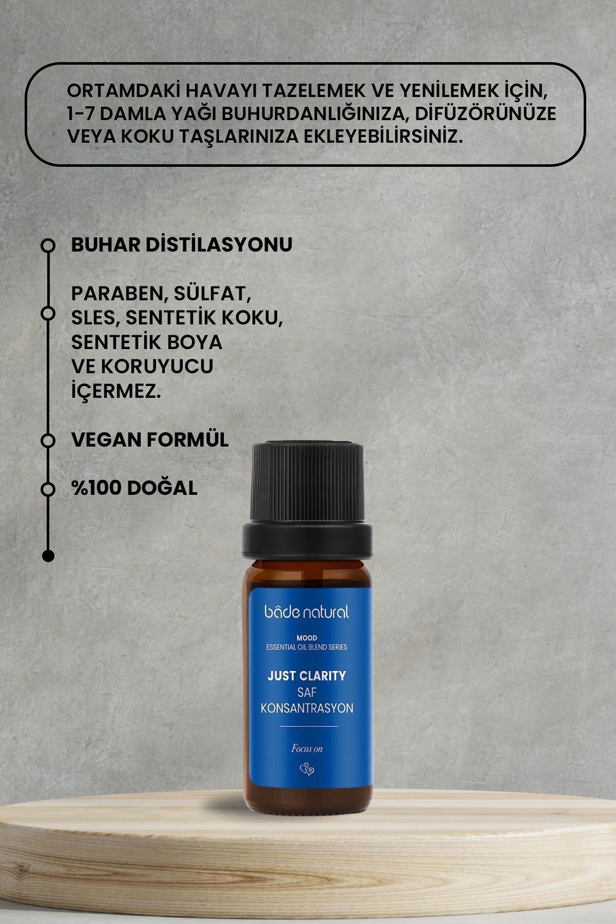 روغن مراقبتی مخلوط آروماتراپی غلظت خالص 10 میل Bade Natural
