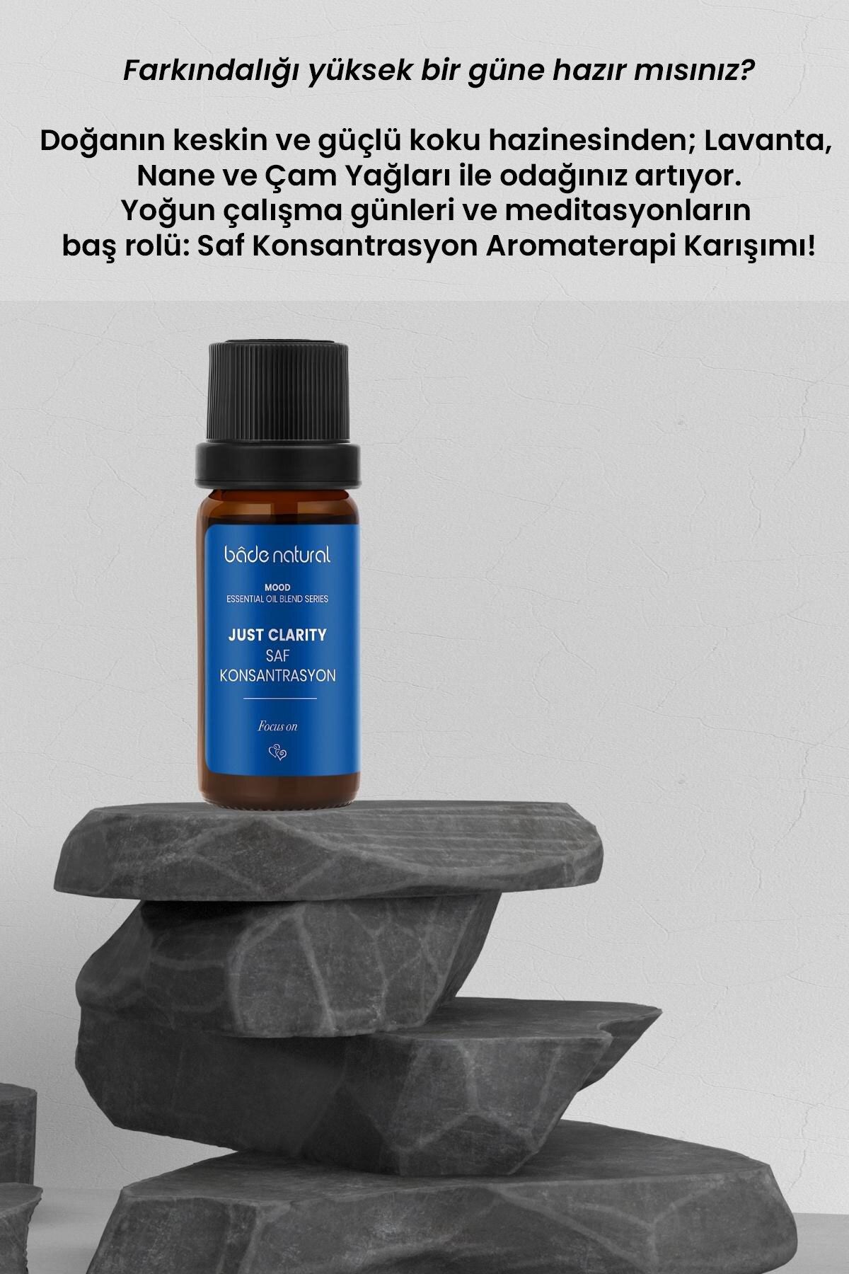 مخلوط آروماتراپی با غلظت خالص 10 میلی لیتر Bade Natural