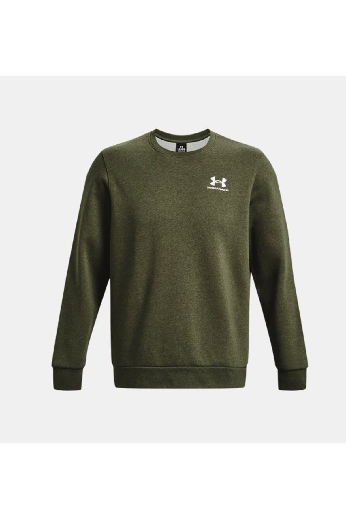 سویشرت ورزشی سبز مردانه یقه دوچرخه ضروری در UA 1374250 391 Under Armour