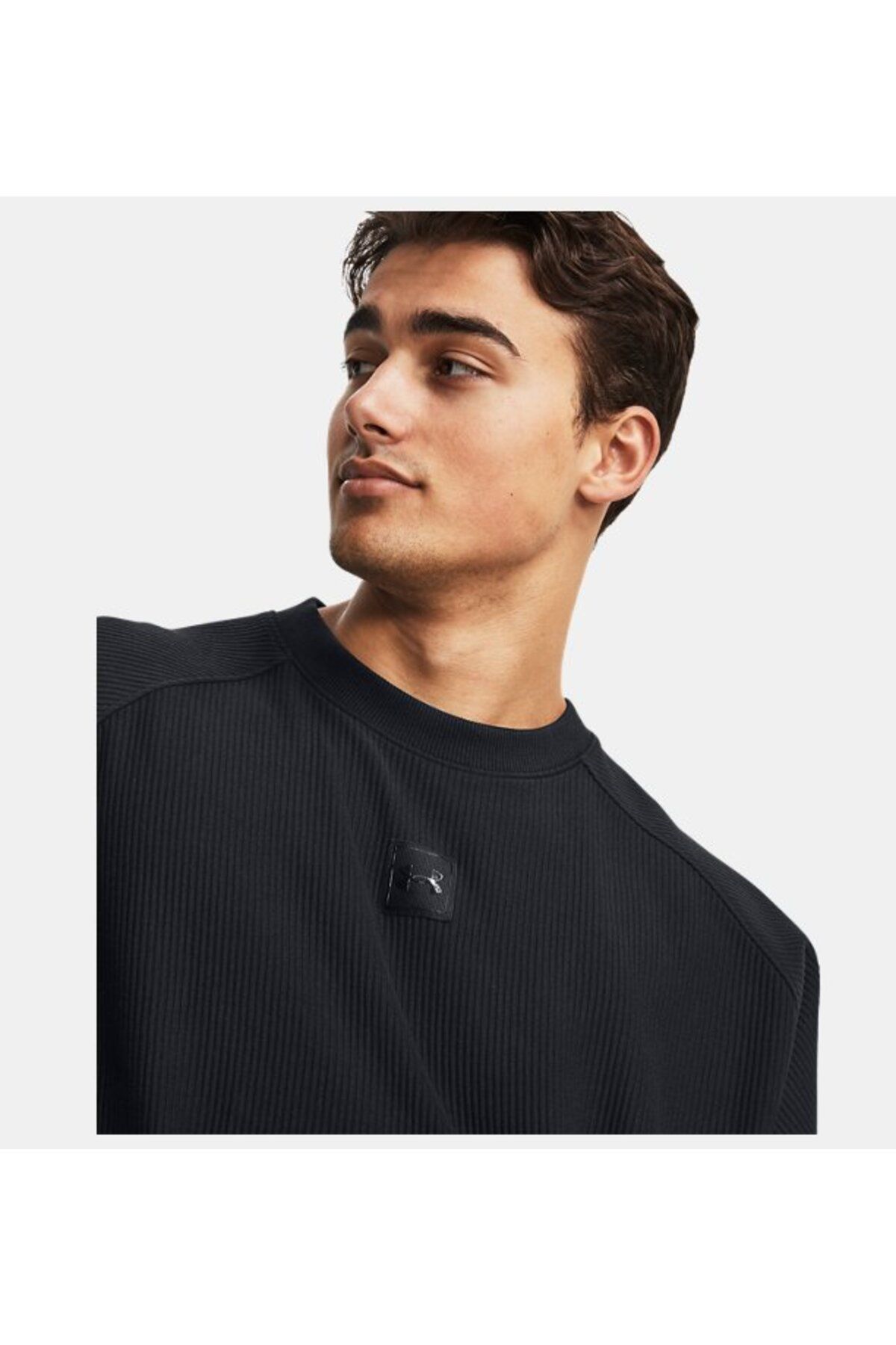 سویشرت ورزشی مشکی مردانه Croose Fleece Ua عثمانی در 1373877 002 Under Armour