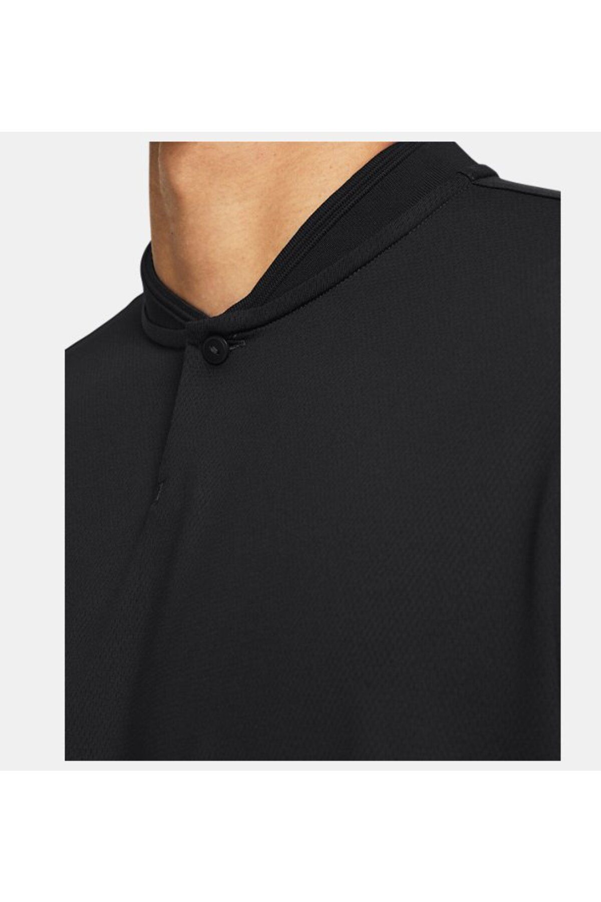 تی شرت ورزشی مشکی مردانه Playoff UA 3.0 DASH POLO 1383152 022 Under Armour