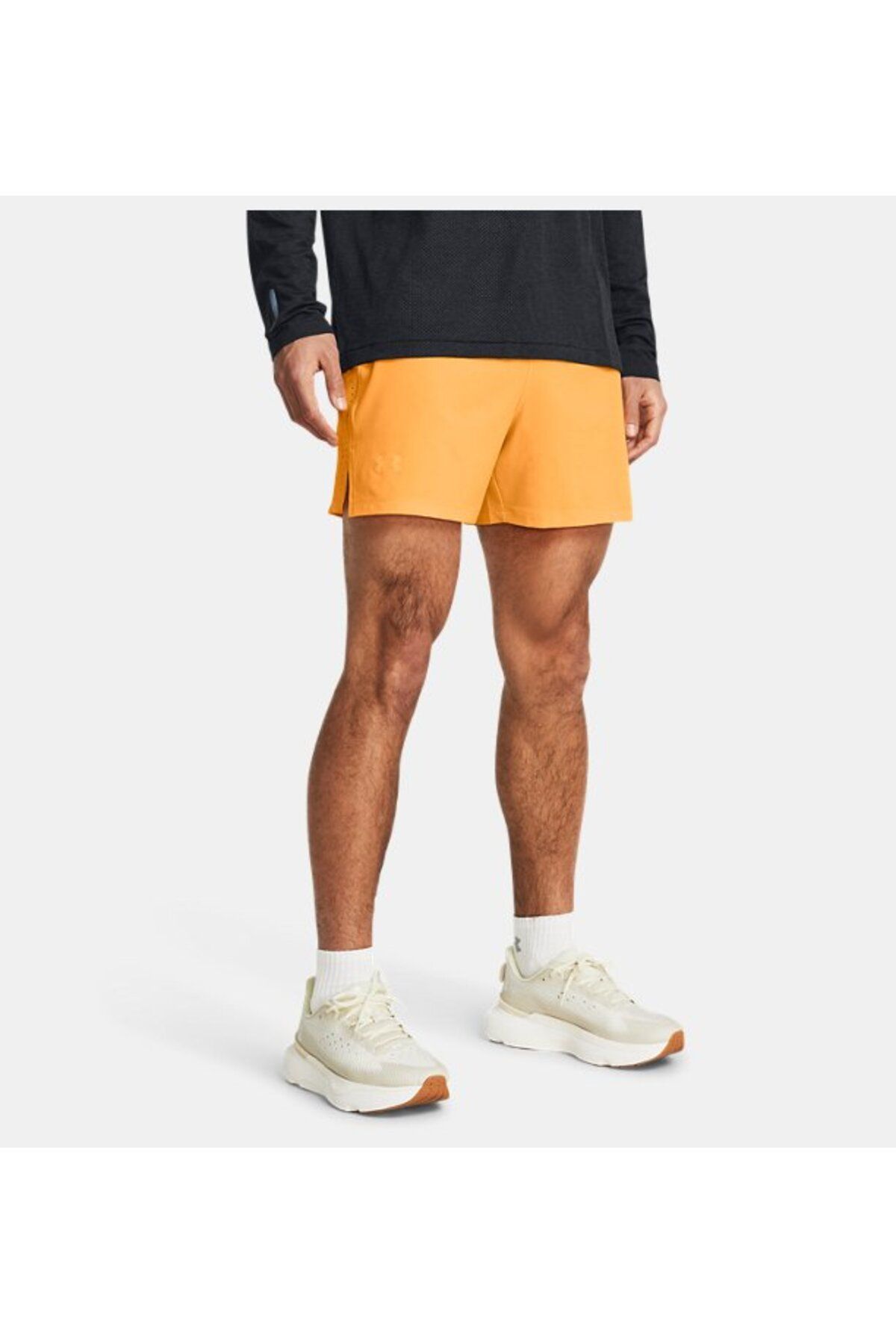 شورت ورزشی نارنجی مردانه های نخبگان UA 1376509 803 Under Armour