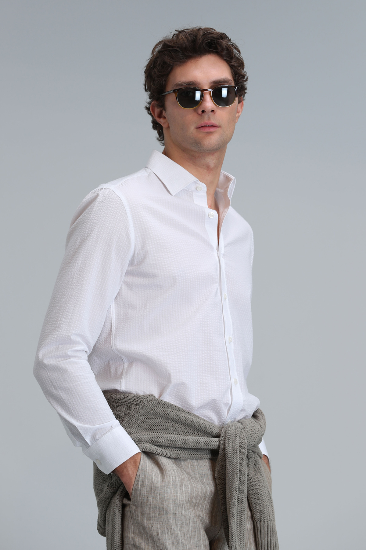 پیراهن مردانه لوفیان | 111010614 Lufian - Image 5