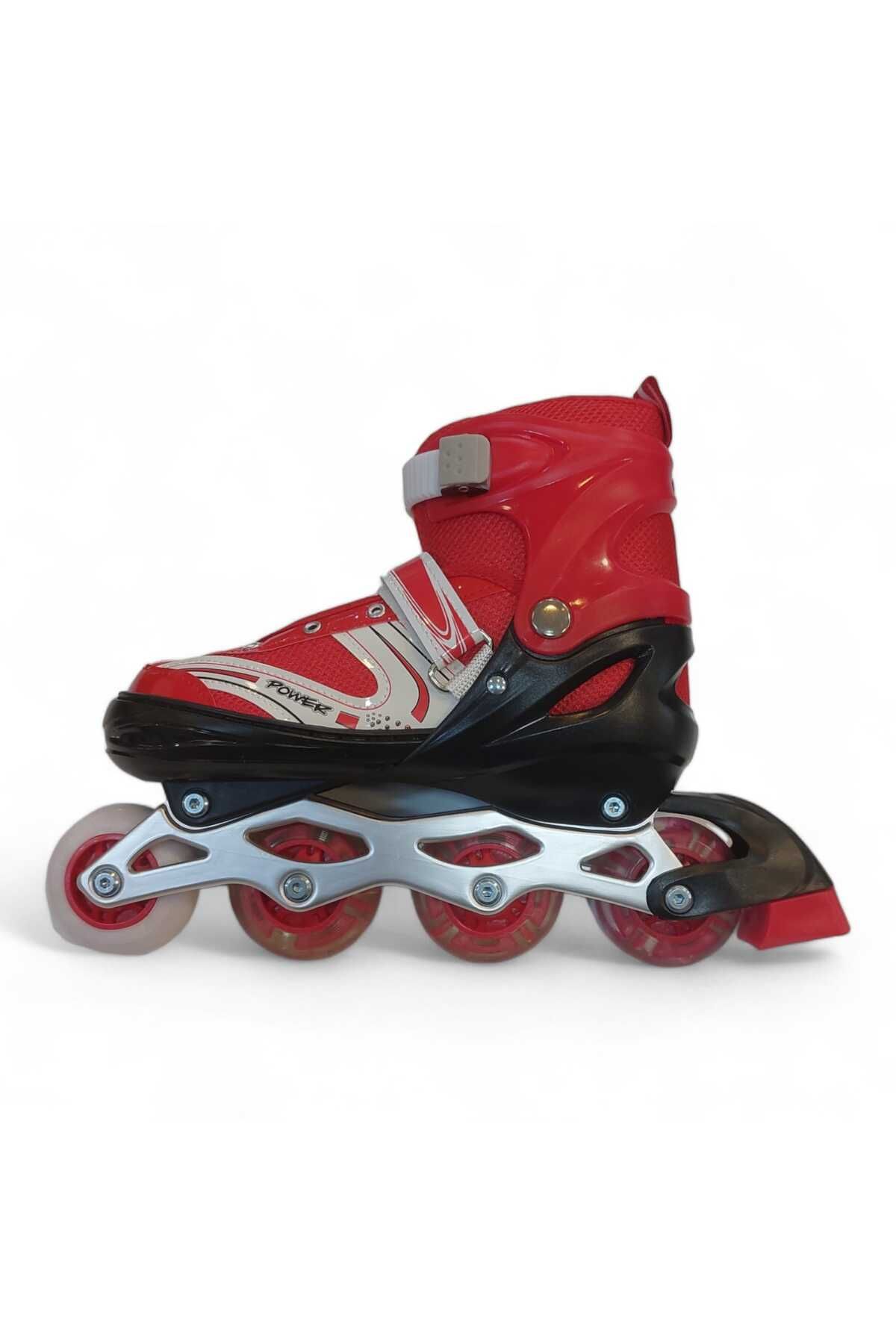 Furkan Toys-Metal Lighted Adjustable Practice Skates 2