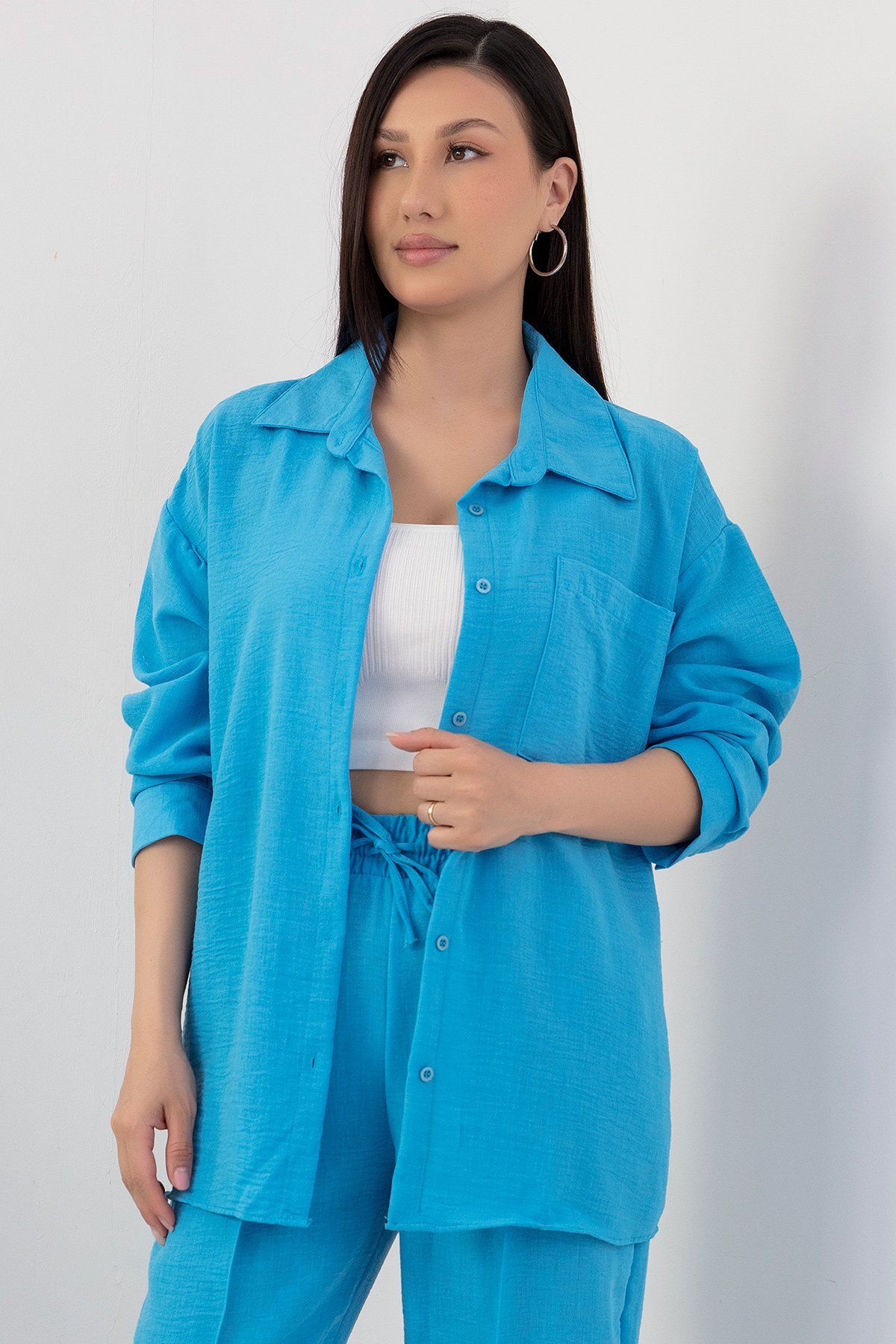 PULLIMM-6770 Model Double Set - With Buttons and Pockets 2
