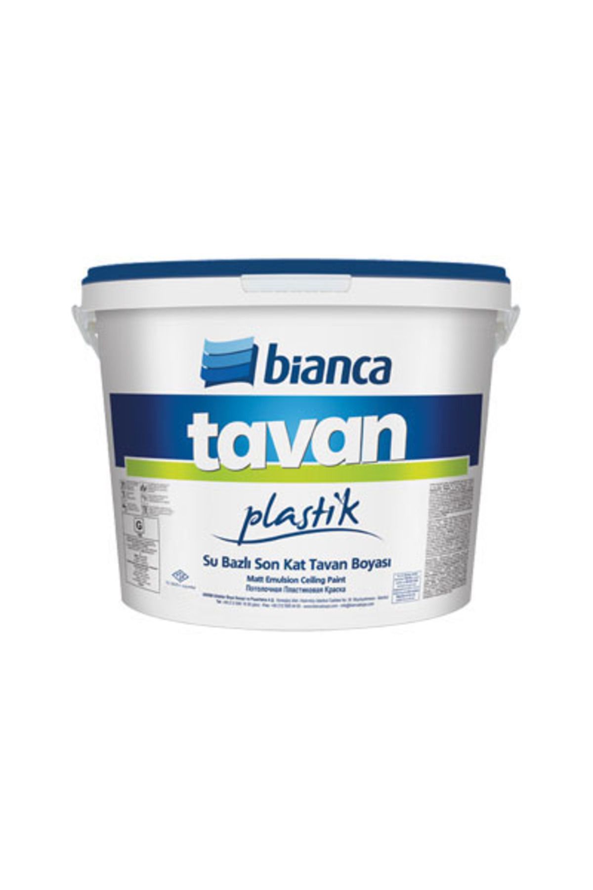 Bianca Plastik Sonkat Tavan Boyası 10 Kg.