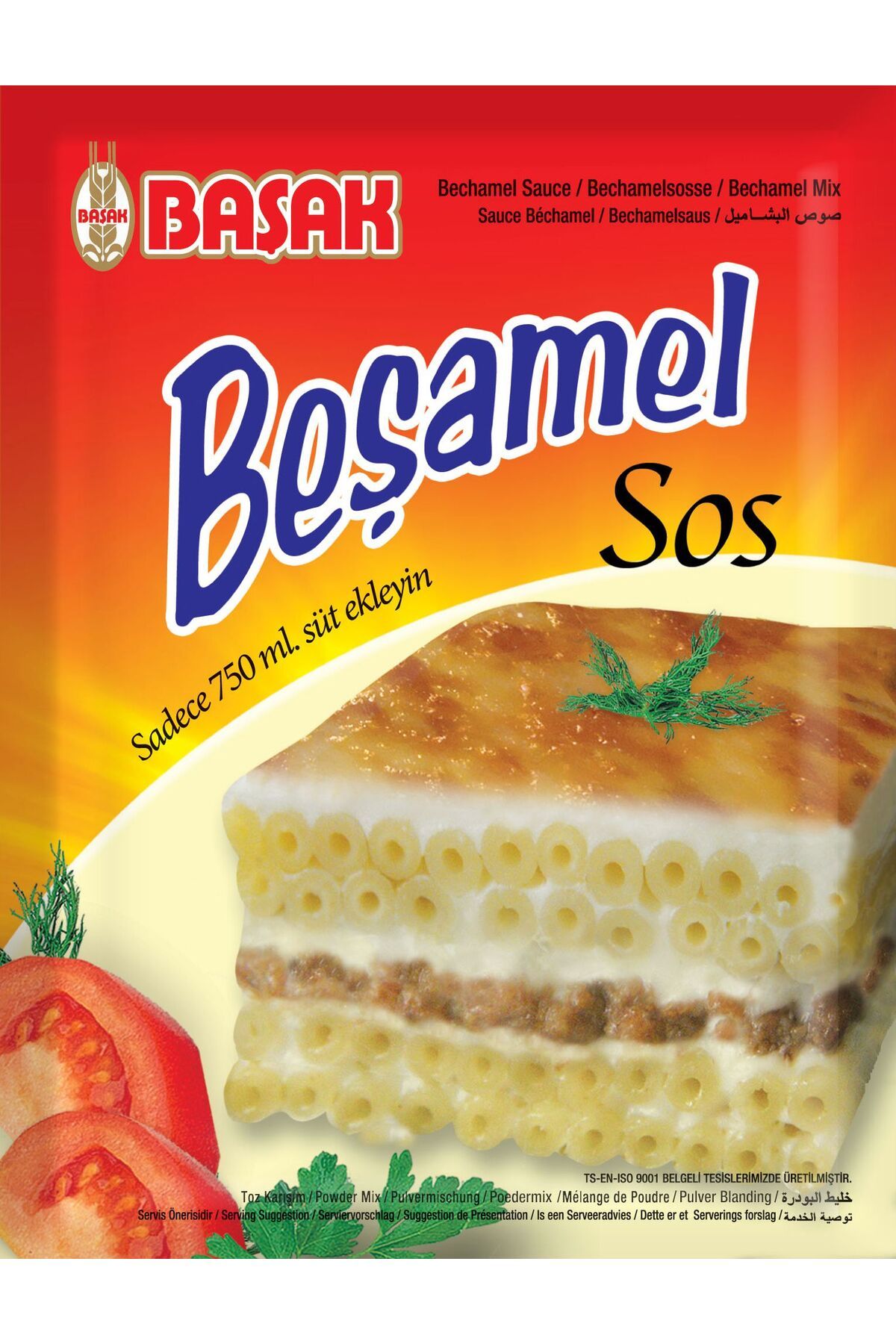 BAŞAK beşamel sos 80 gr. x 12 adet