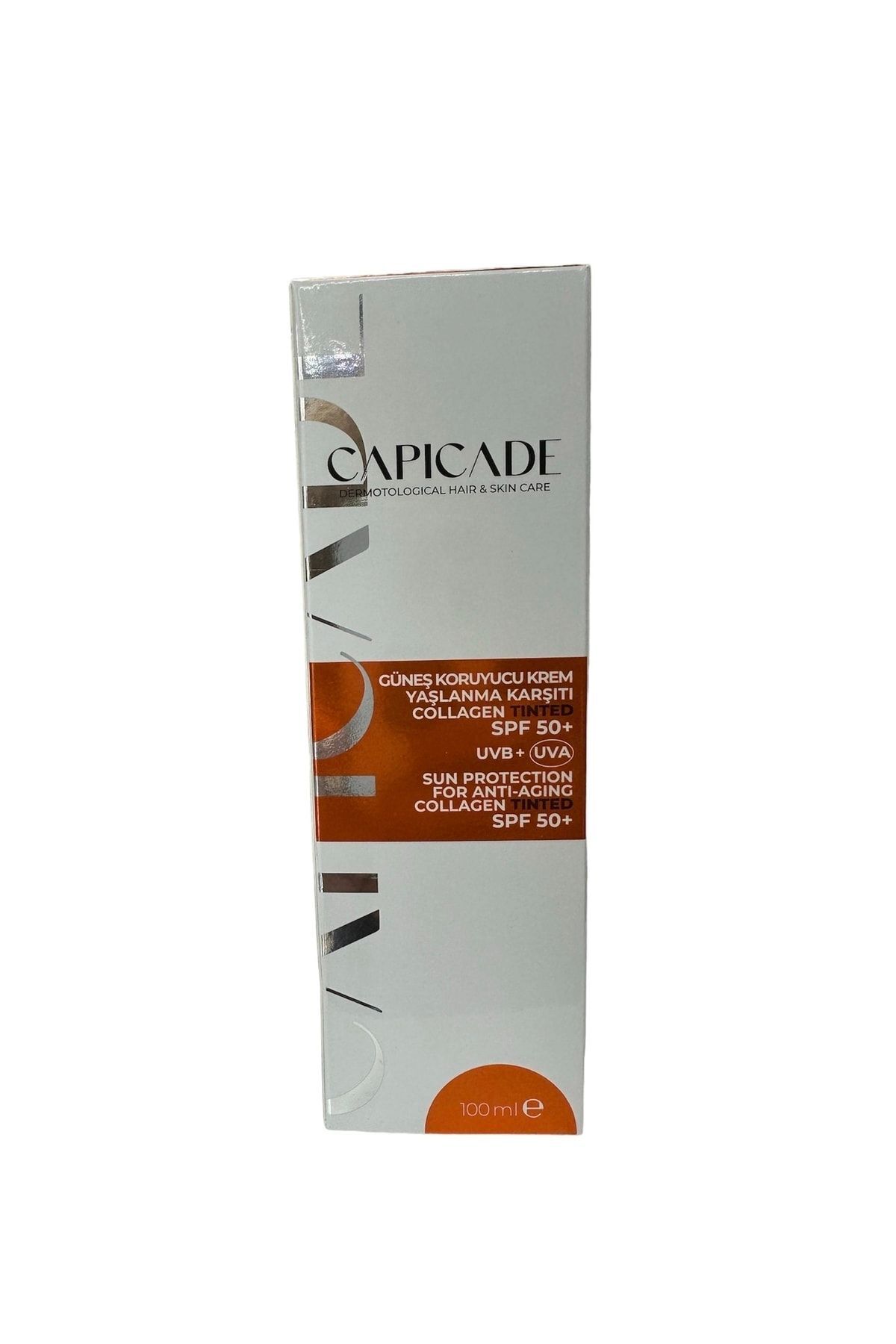 برای ضد پیری کلاژن رنگی Spf 50+ (کلاژن رنگی ضد پیری) Capicade