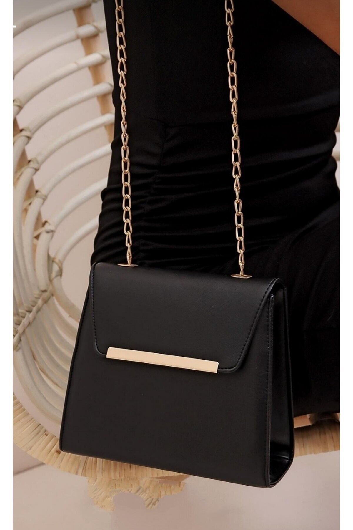 MAC&MOS-Black Shoulder Bag for Women 1