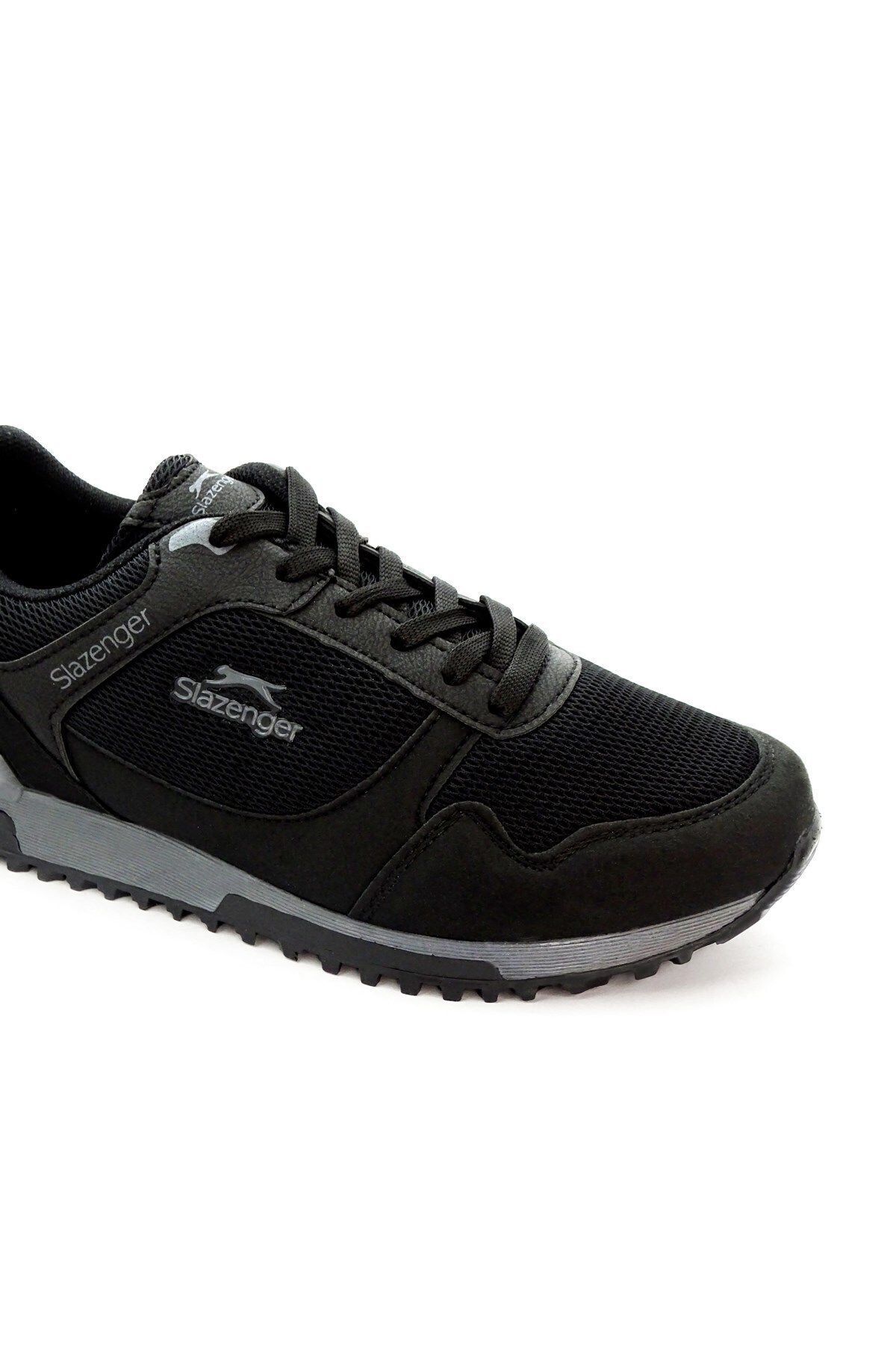 Azez Siyah Unisex Rahat Sneaker Spor Ayakkabı