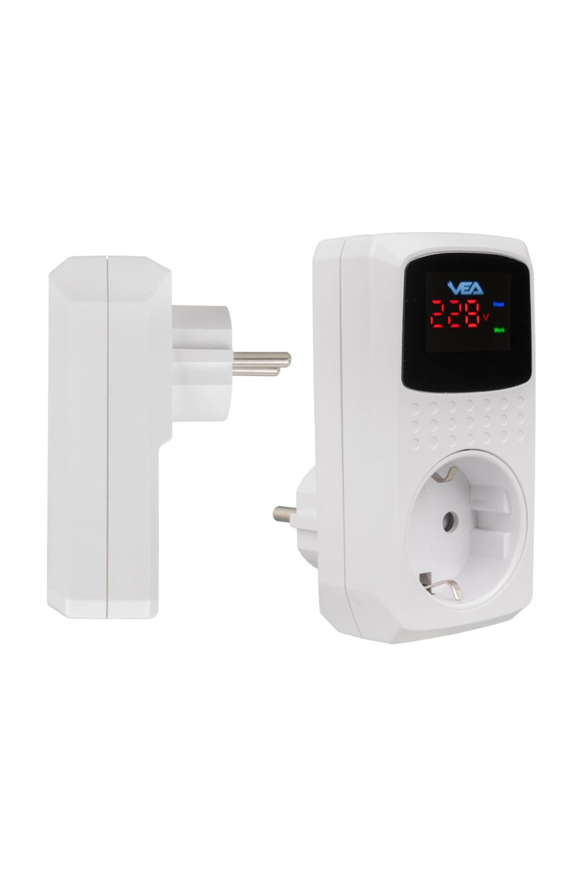 Lisinya-Vea Ve-22393 16a 3520w Lisinya Alithestereo with Digital Indicator - Single Socket with Current Protection 3