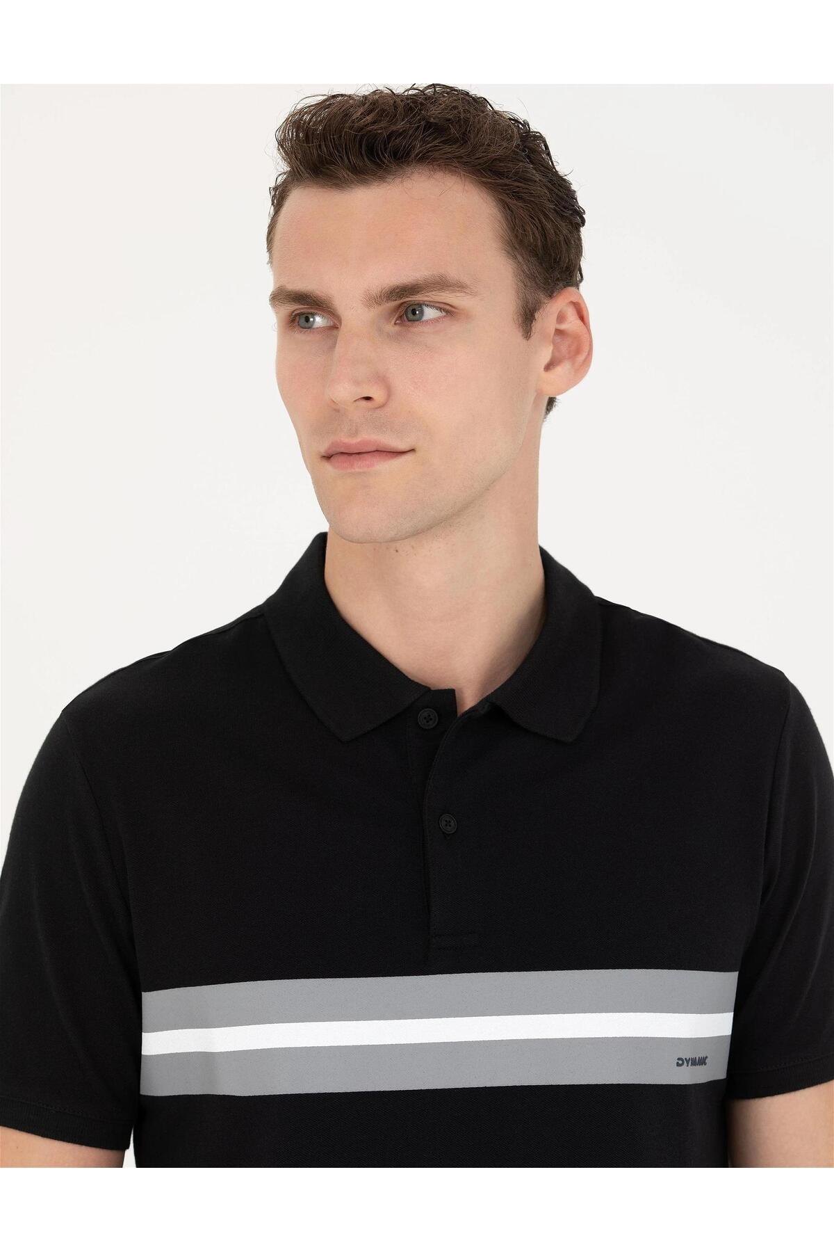 تیشرت یقه پلو مردانه راسته آستین کوتاه | پیر کاردین Pierre Cardin G021SZ011.000.1723317.VR046 - تصویر 2