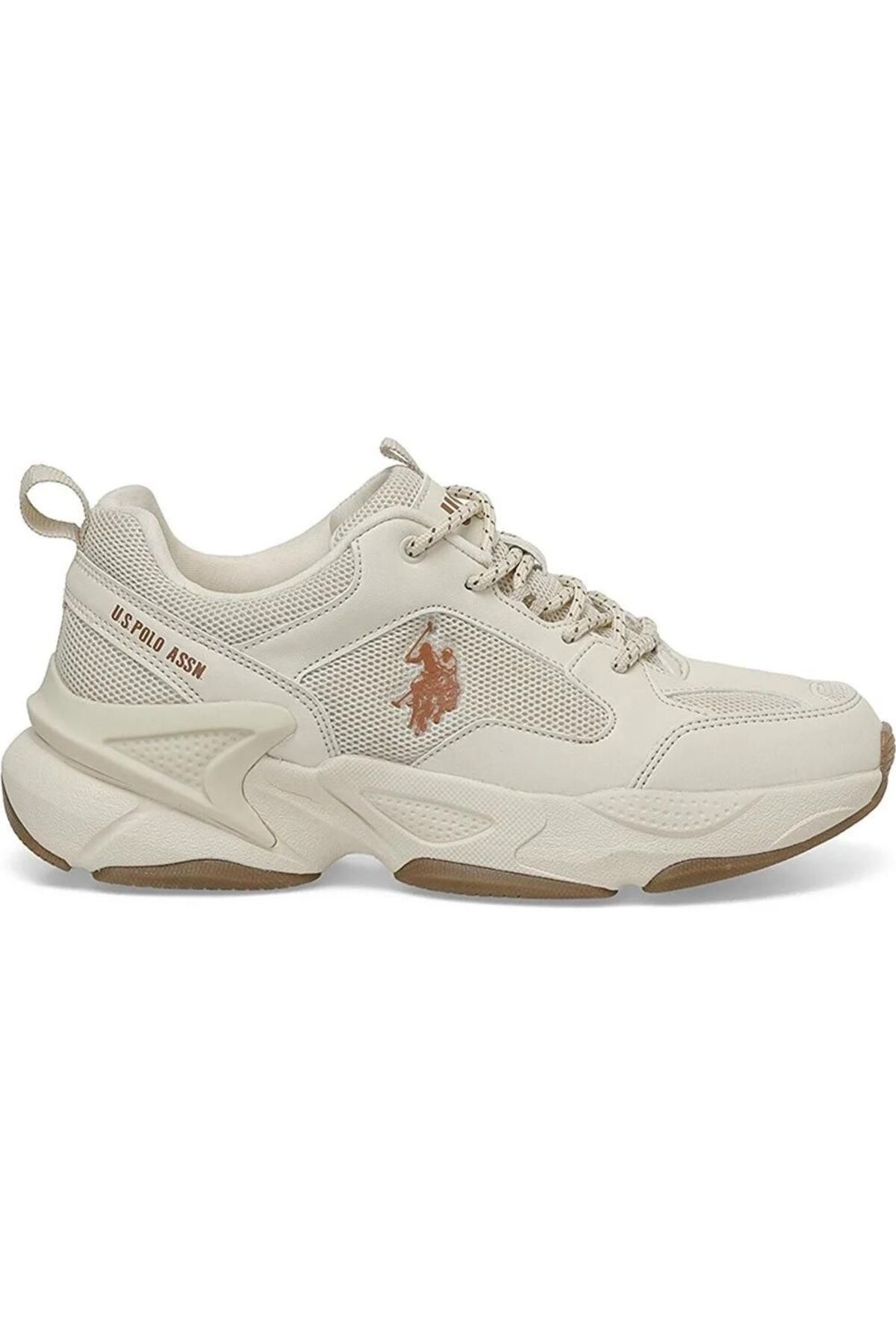 BASE. پولو اسن. کفش کتانی زنانه شاید Wmn 4fx بژ U.S. Polo Assn.