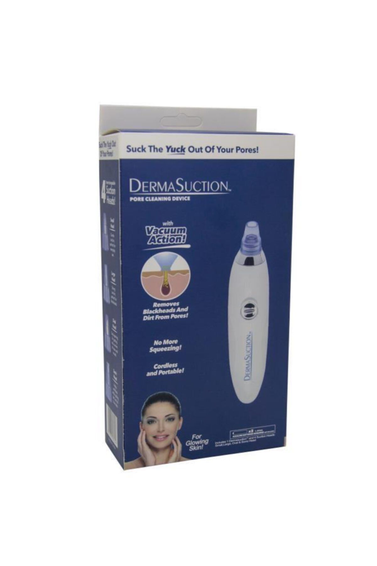 dermasuction Derma Suction Vakumlu Siyah Nokta Ve Yüz Temizleme Cihazı