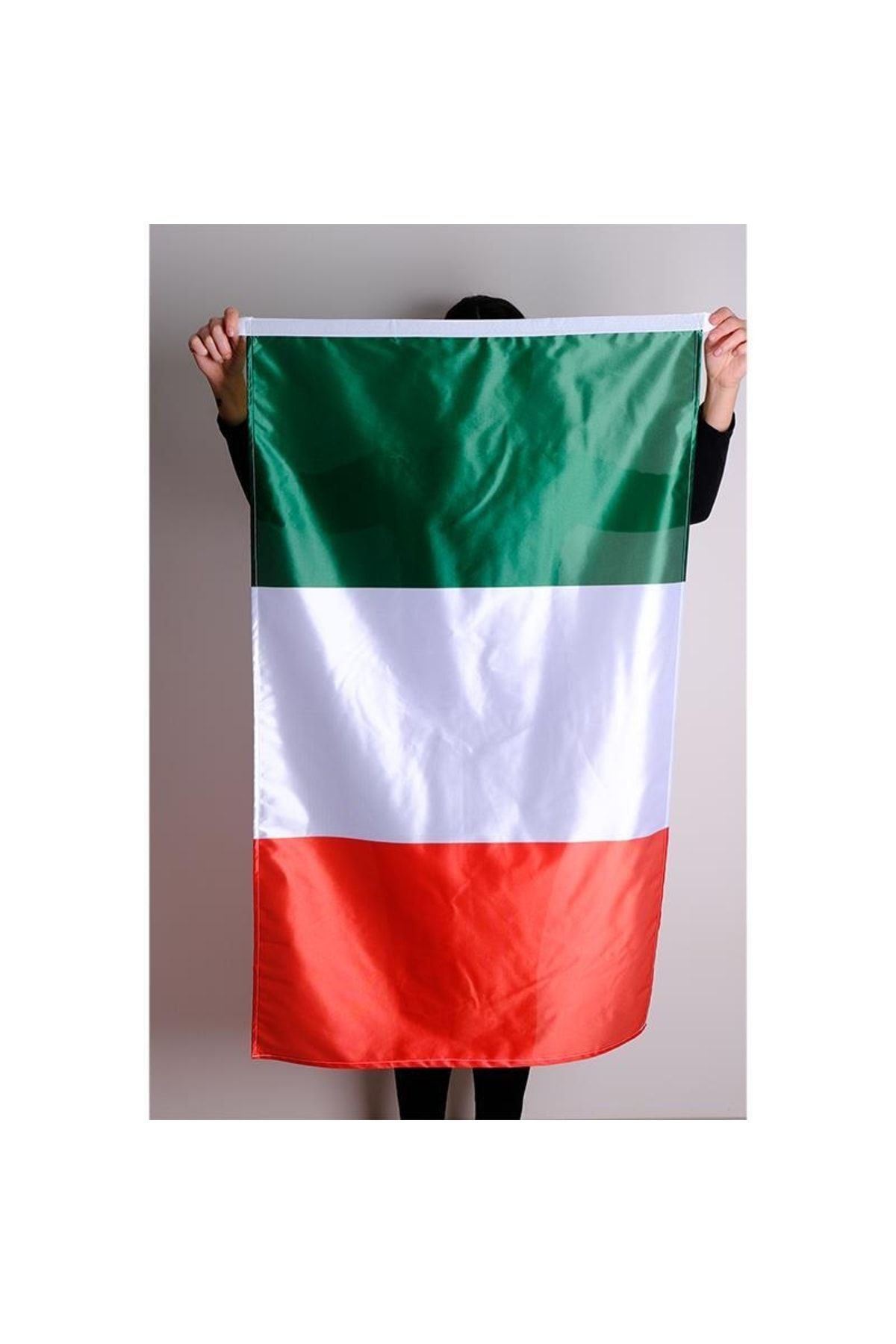 Send Italy National Flag Raschel Fabric Digital Printing