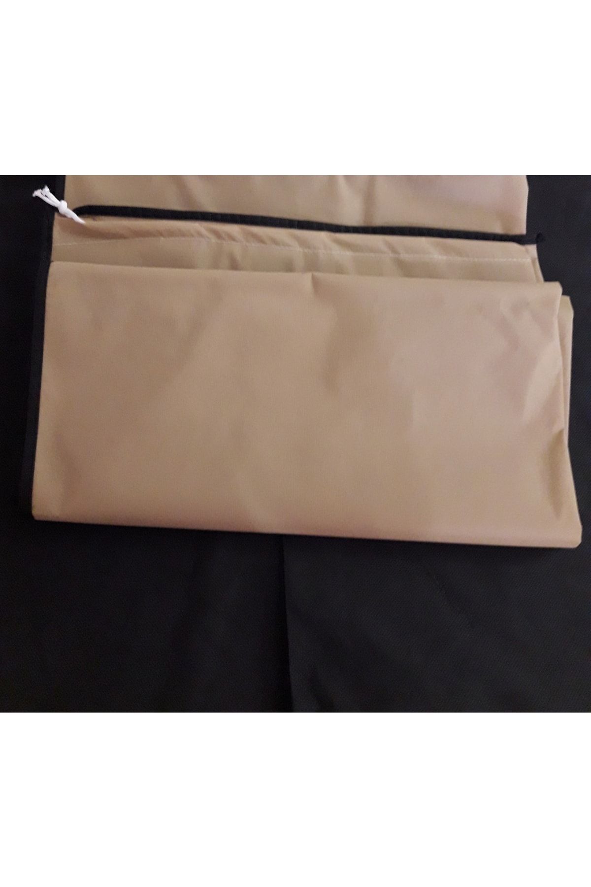 Halı Kılıfı - Hurç 4 M² (160x235 cm) Halı Için 180x40 Cm Halı Koruyucu ve Taşıma torbası, Bej renk