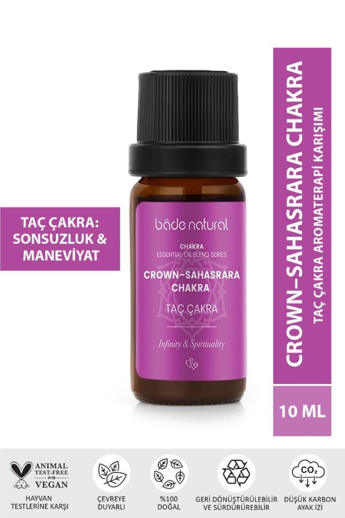 روغن مراقبتی مخلوط آروماتراپی چاکرای تاج 10 میل Bade Natural