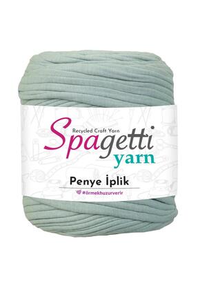 Spagettiyarn Penye İp Çağla Yeşil El Örgü İpliği