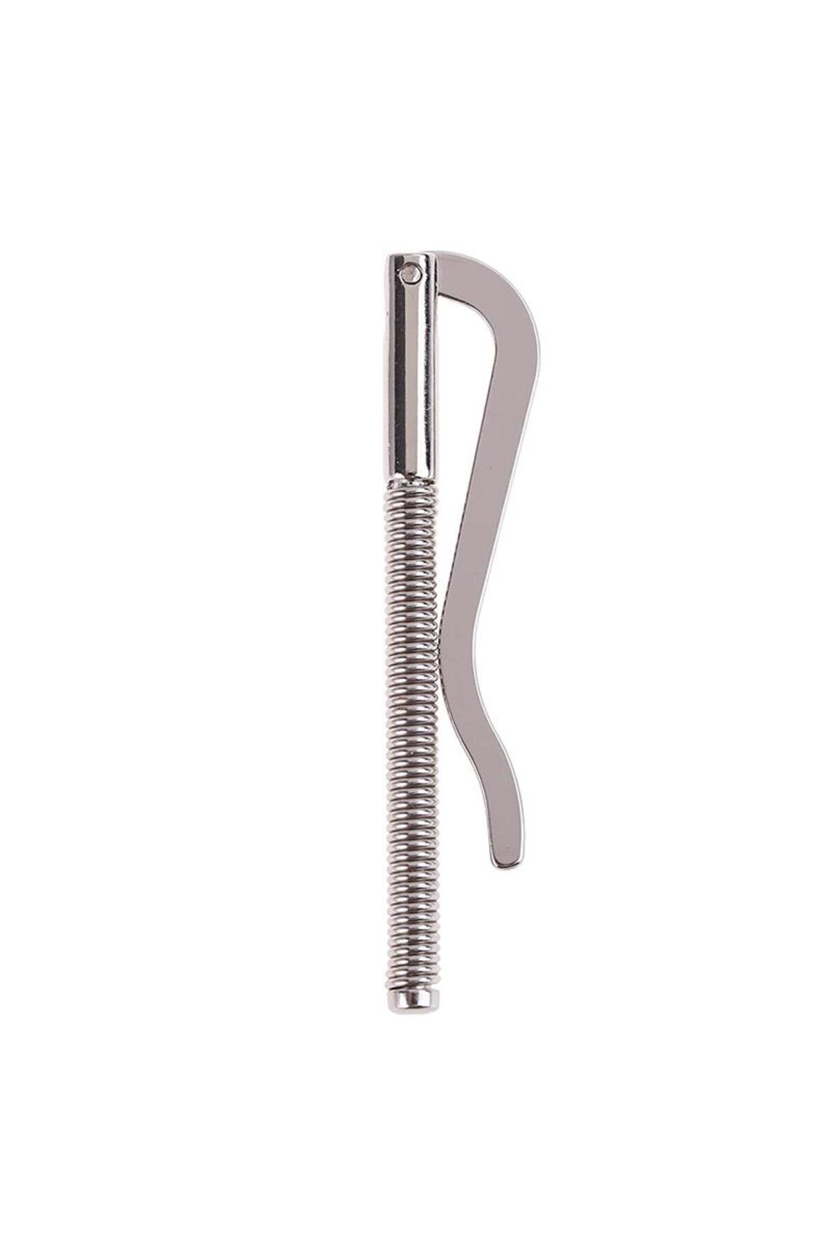 SPELT Metal Kağıt Para Tokası Kart Tutucu Klips Yaylı Cüzdan Ataş Gümüş Rengi