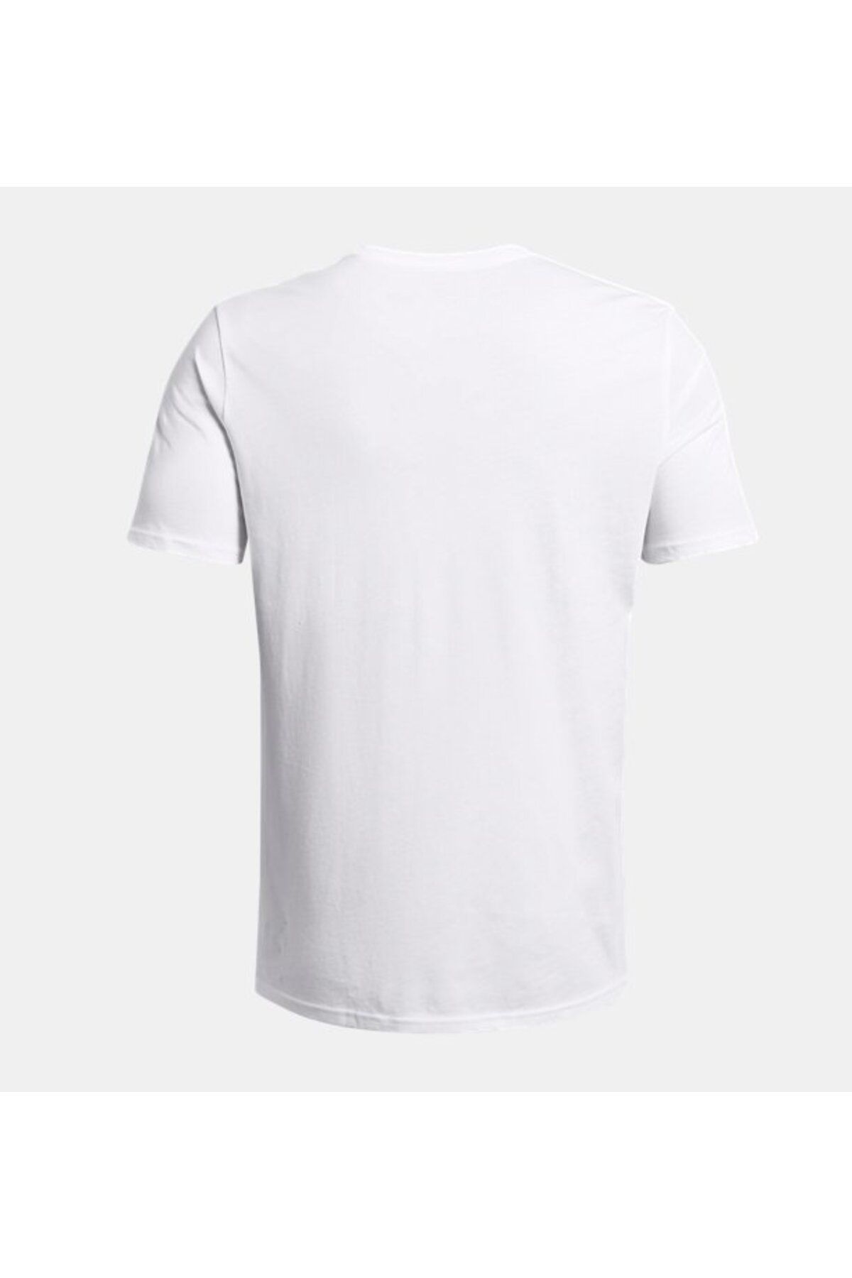 تی شرت ورزشی سفید مردانه آستین کوتاه تاریخ سیاه و UA در سال 100 Under Armour