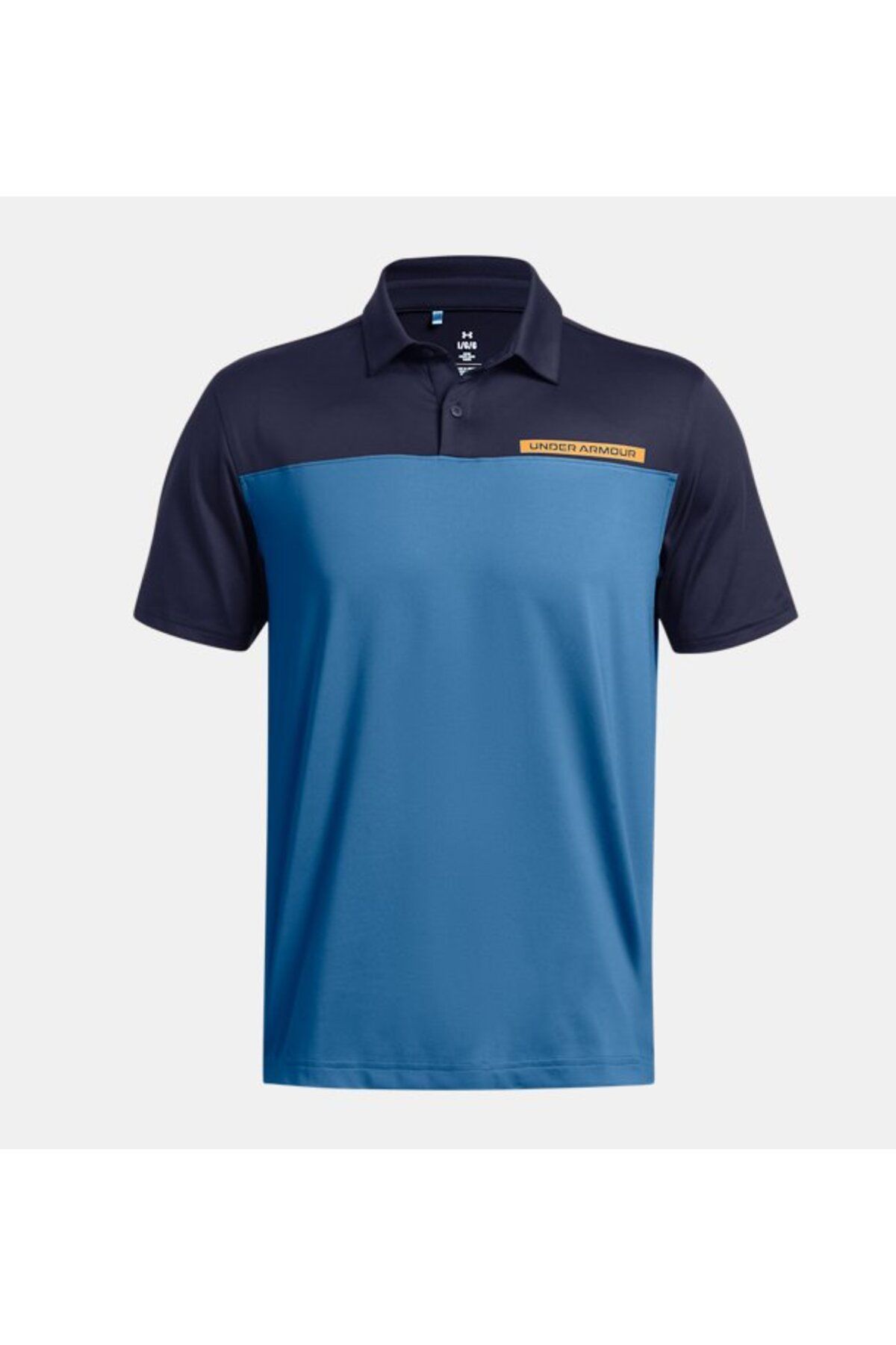 تی شرت ورزشی آبی مردانه بلوک رنگی UA T2G Polo 1383139 406 Under Armour